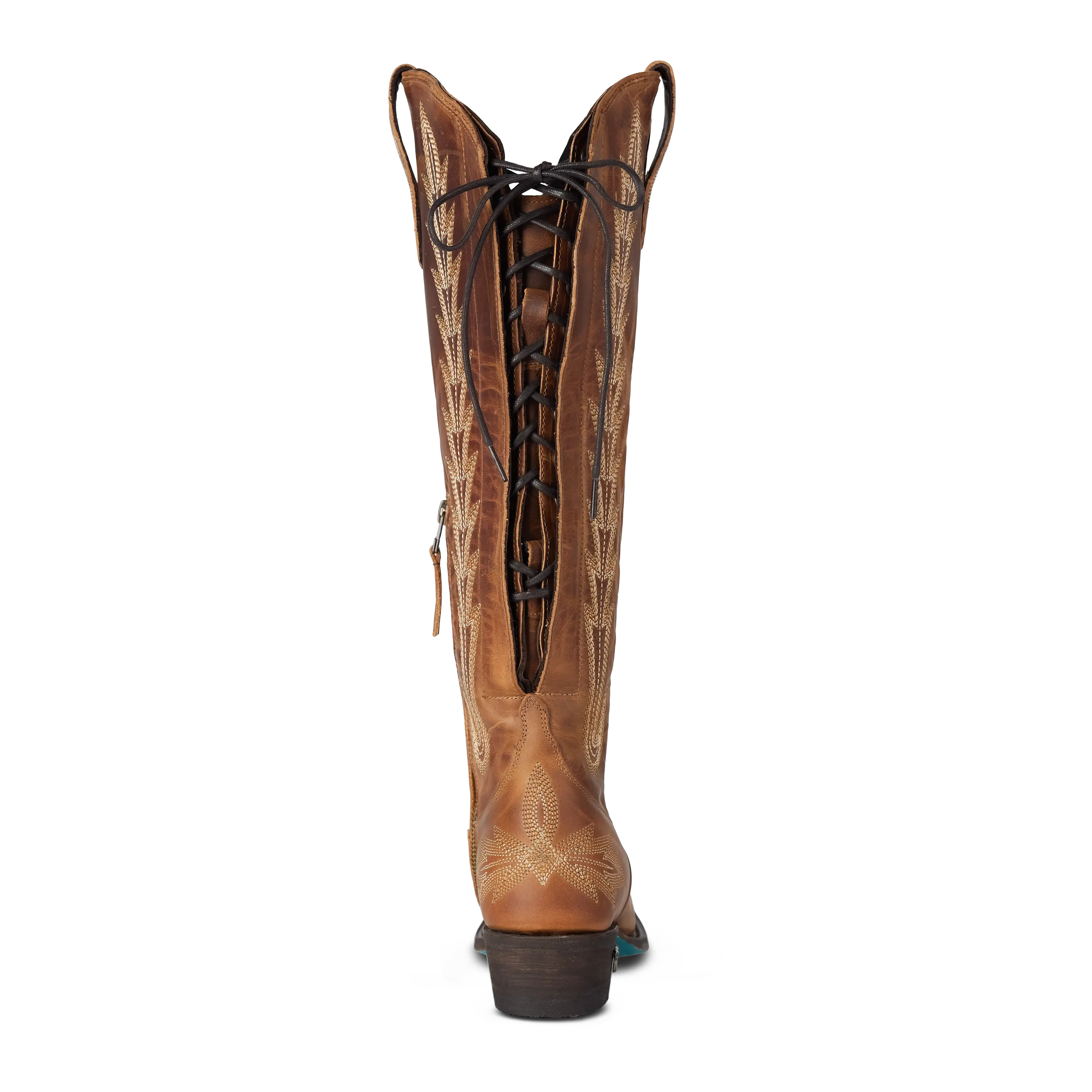 Lexington Knee High Corset - Desert Clay Ladies Boot Western Fashion by Lane