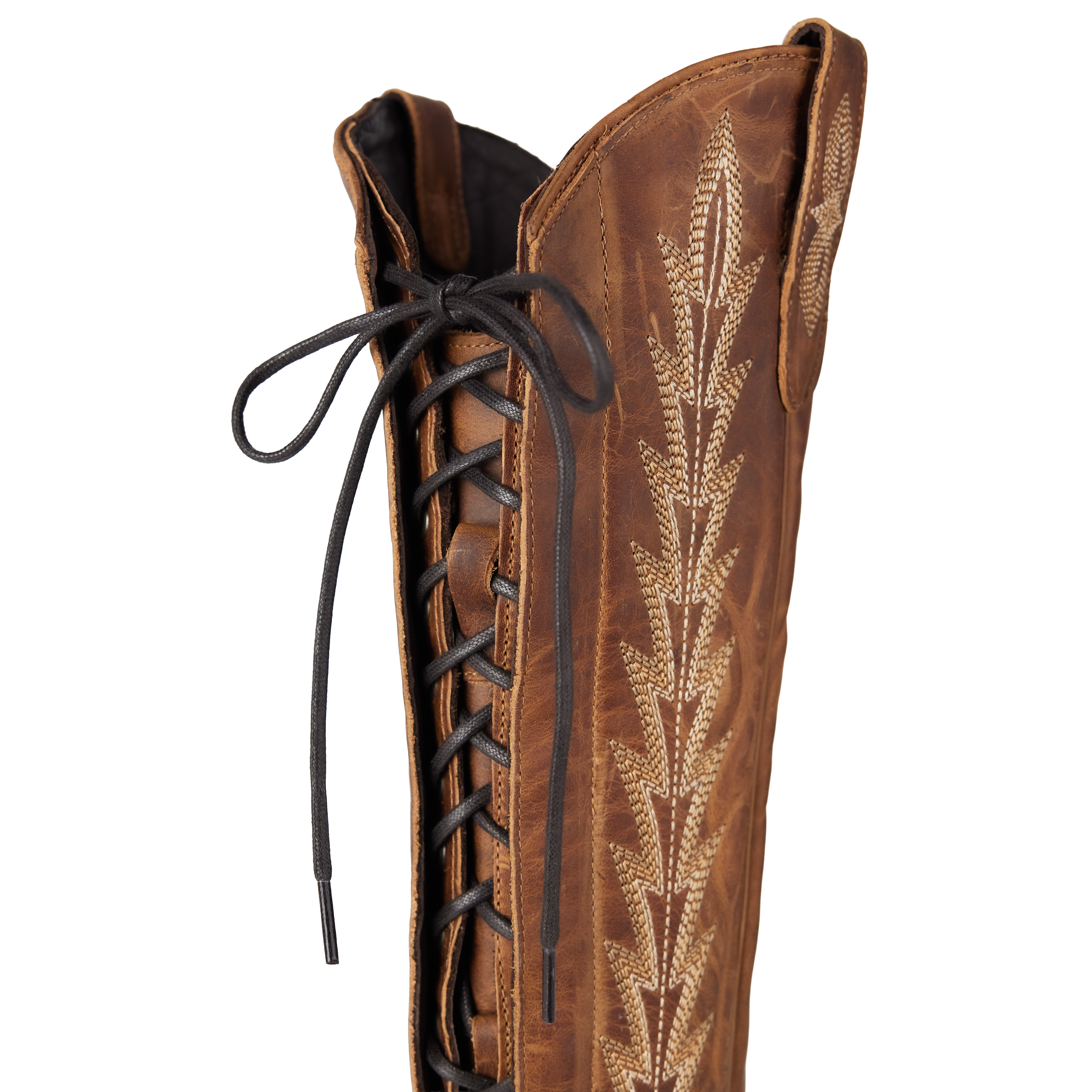 Lexington Knee High Corset - Desert Clay Ladies Boot Western Fashion by Lane