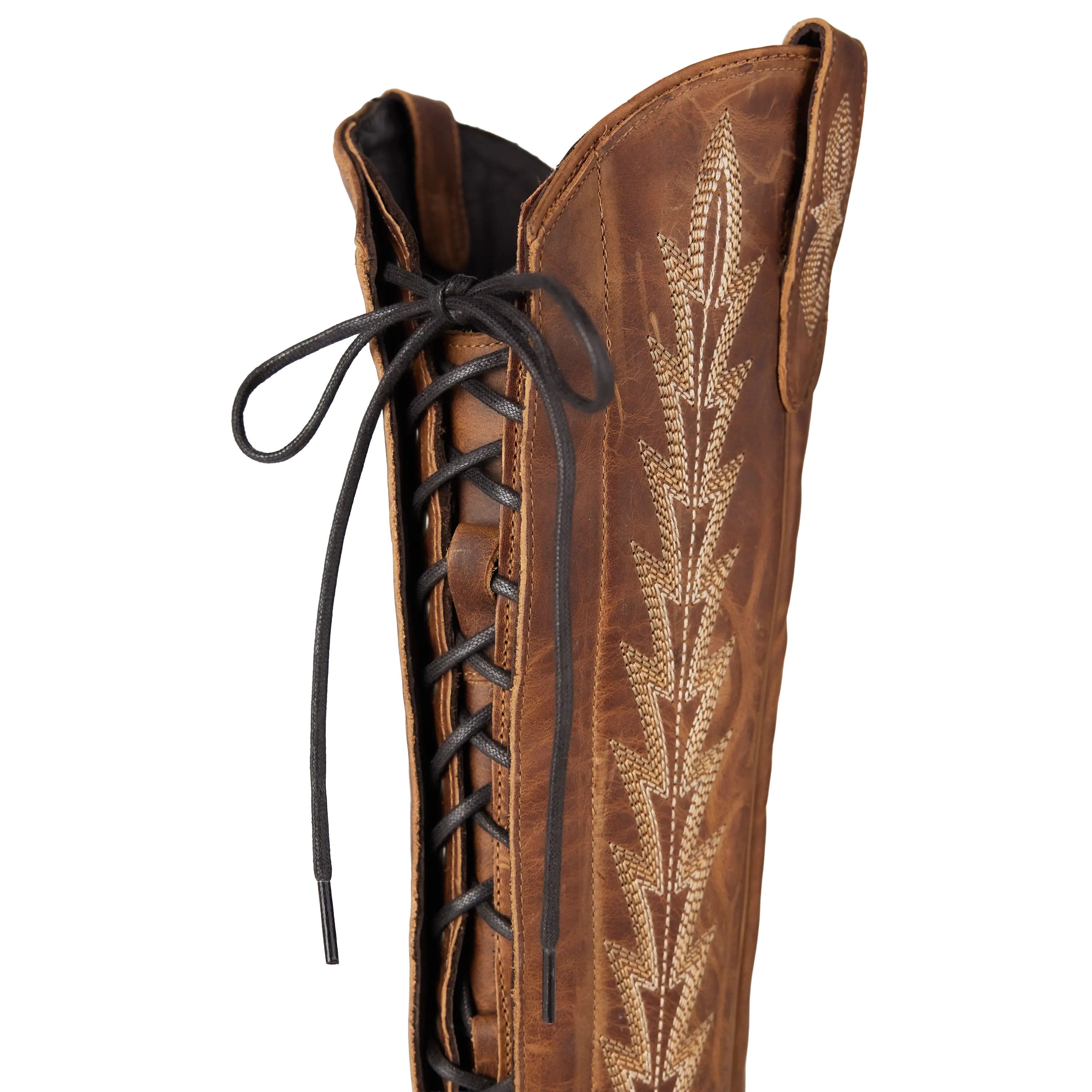 Lexington Knee High Corset - Desert Clay Ladies Boot Western Fashion by Lane