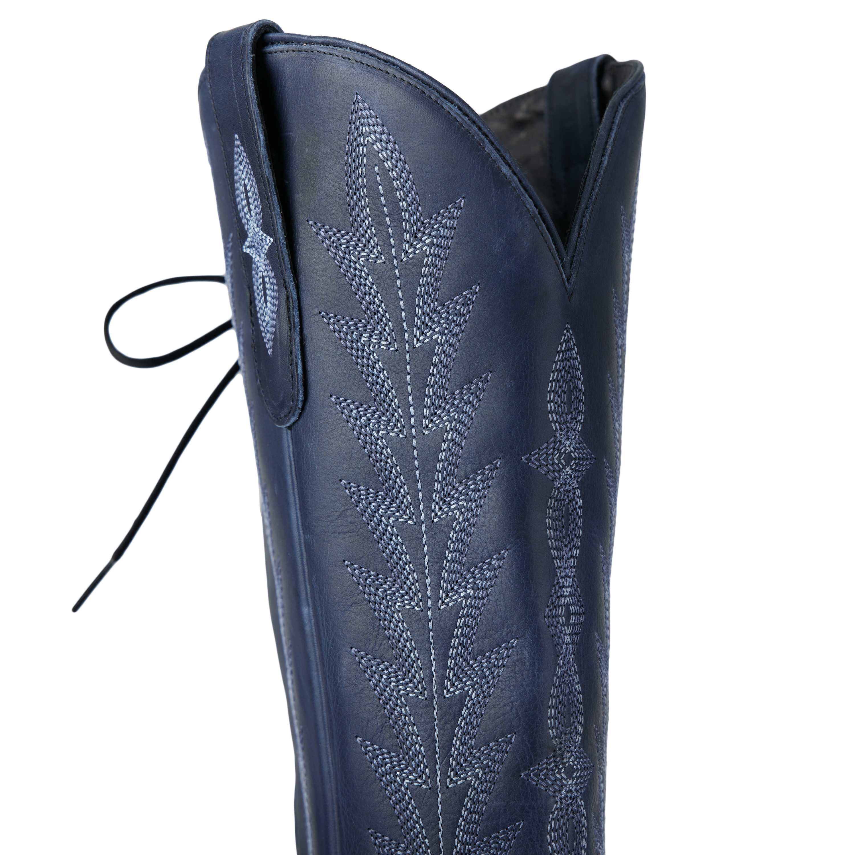 Lexington Knee High Corset - Midnight Navy Ladies Boot Western Fashion by Lane