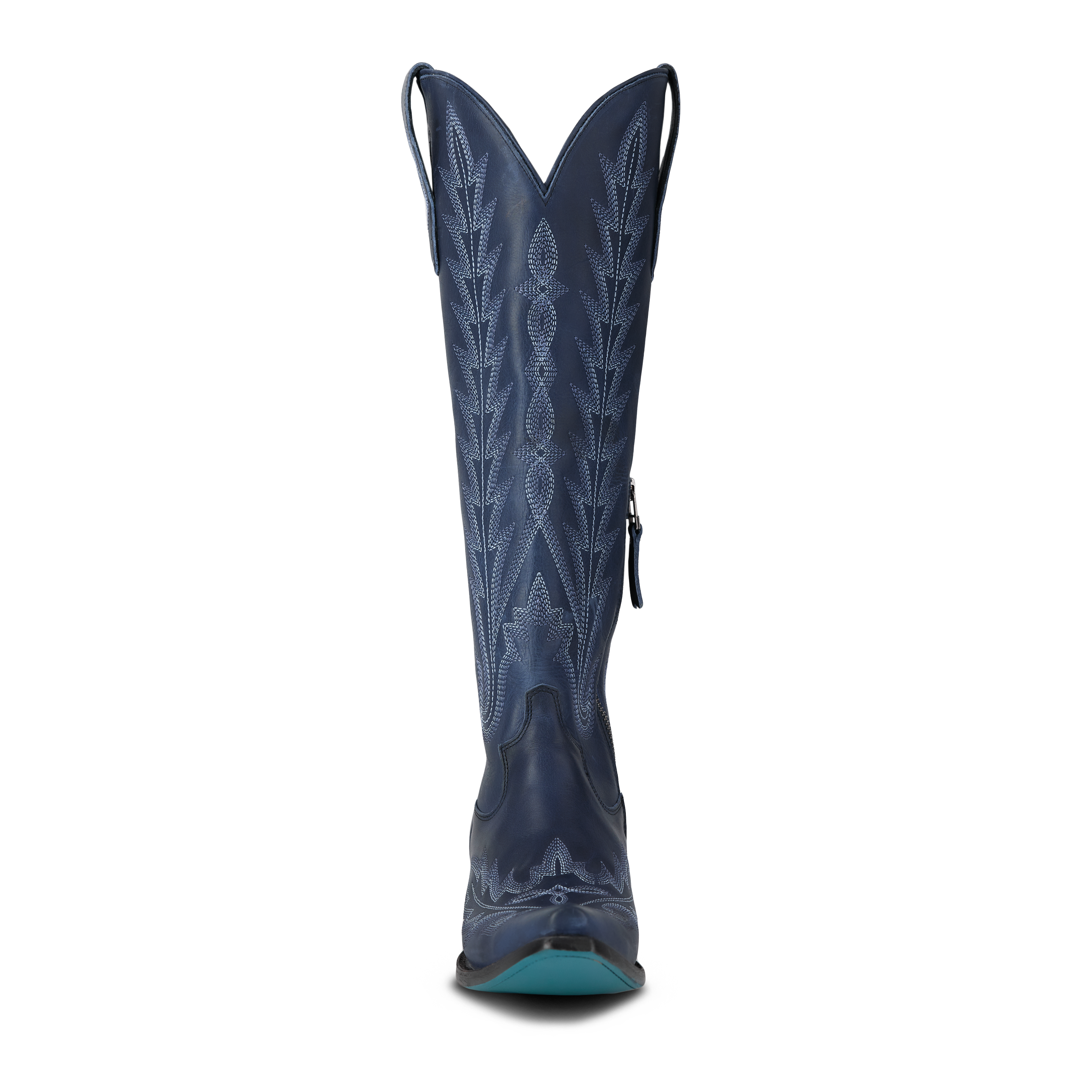 Lexington Knee High Corset - Midnight Navy Ladies Boot Western Fashion by Lane