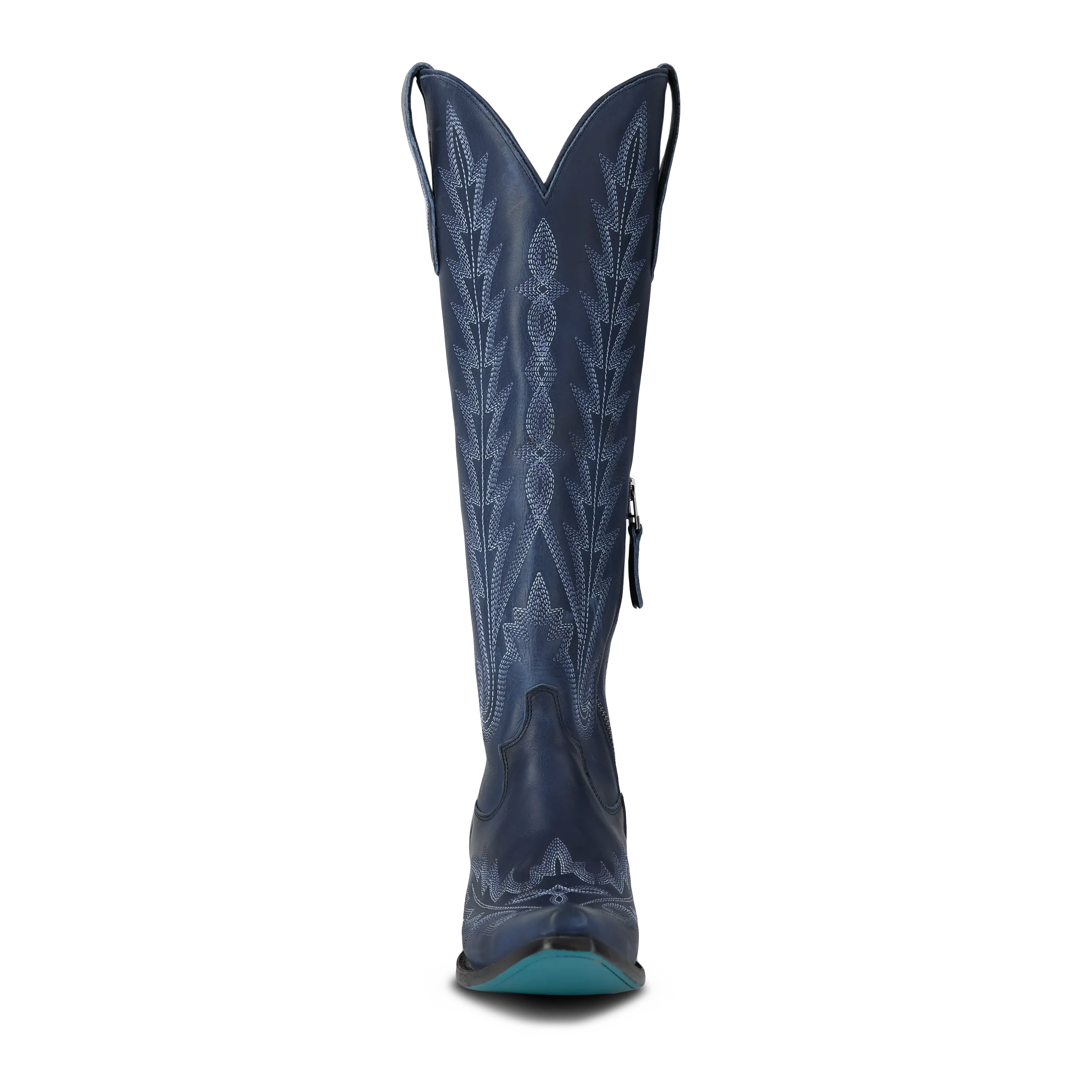 Lexington Knee High Corset - Midnight Navy Ladies Boot Western Fashion by Lane