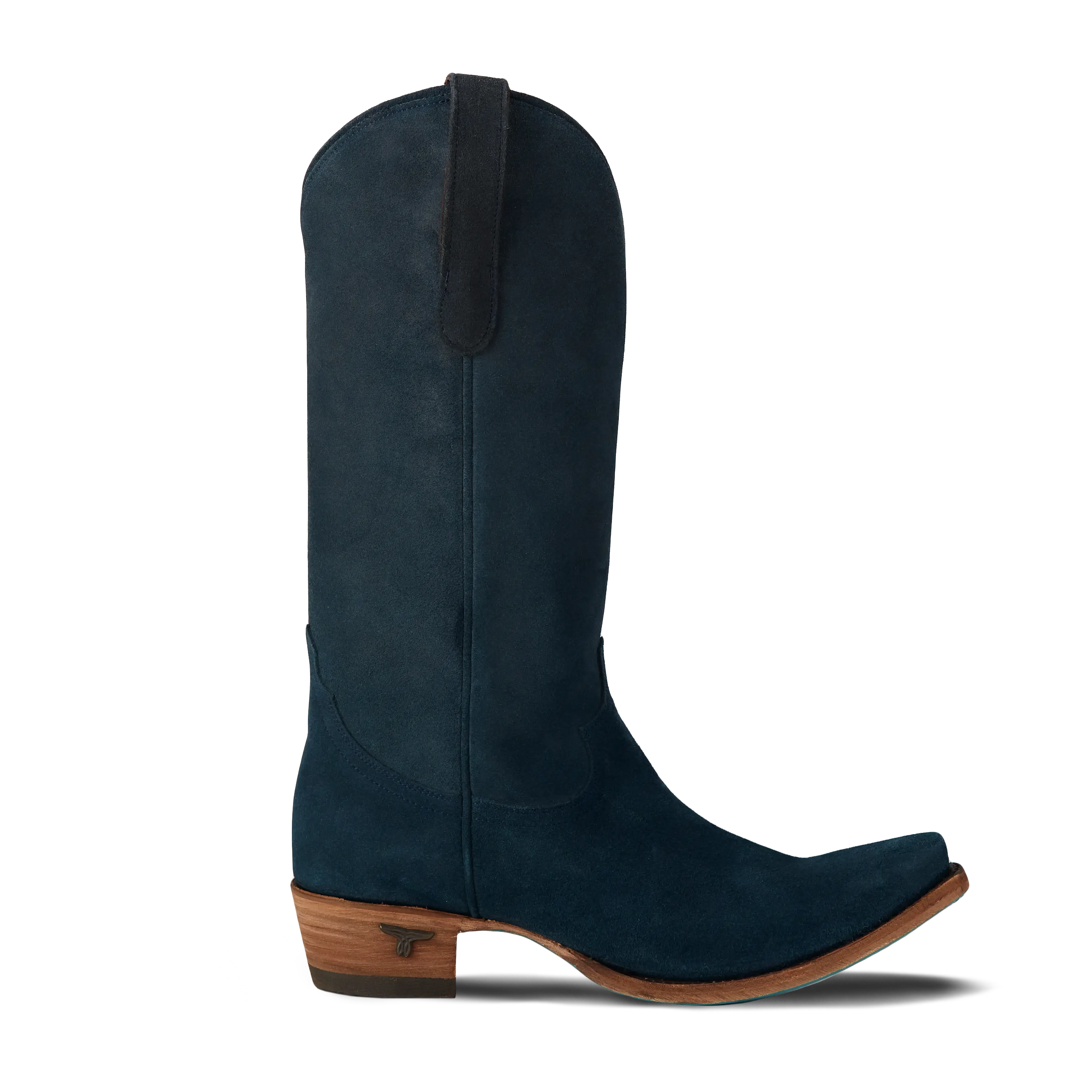 Emma Jane Boot - Navy Suede Ladies Boot Western Fashion by Lane