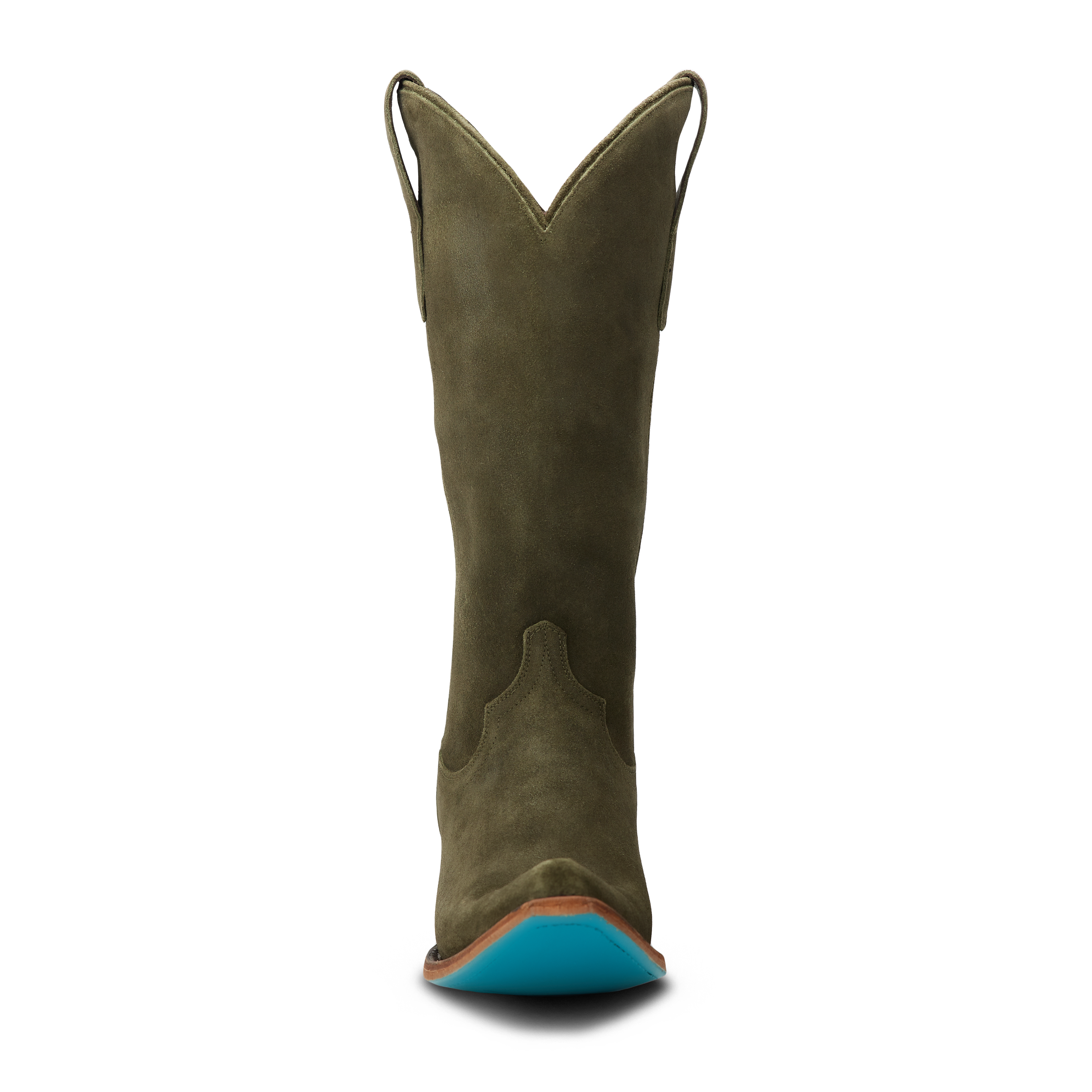 Emma Jane Boot - Olive Suede Ladies Boot Western Fashion by Lane