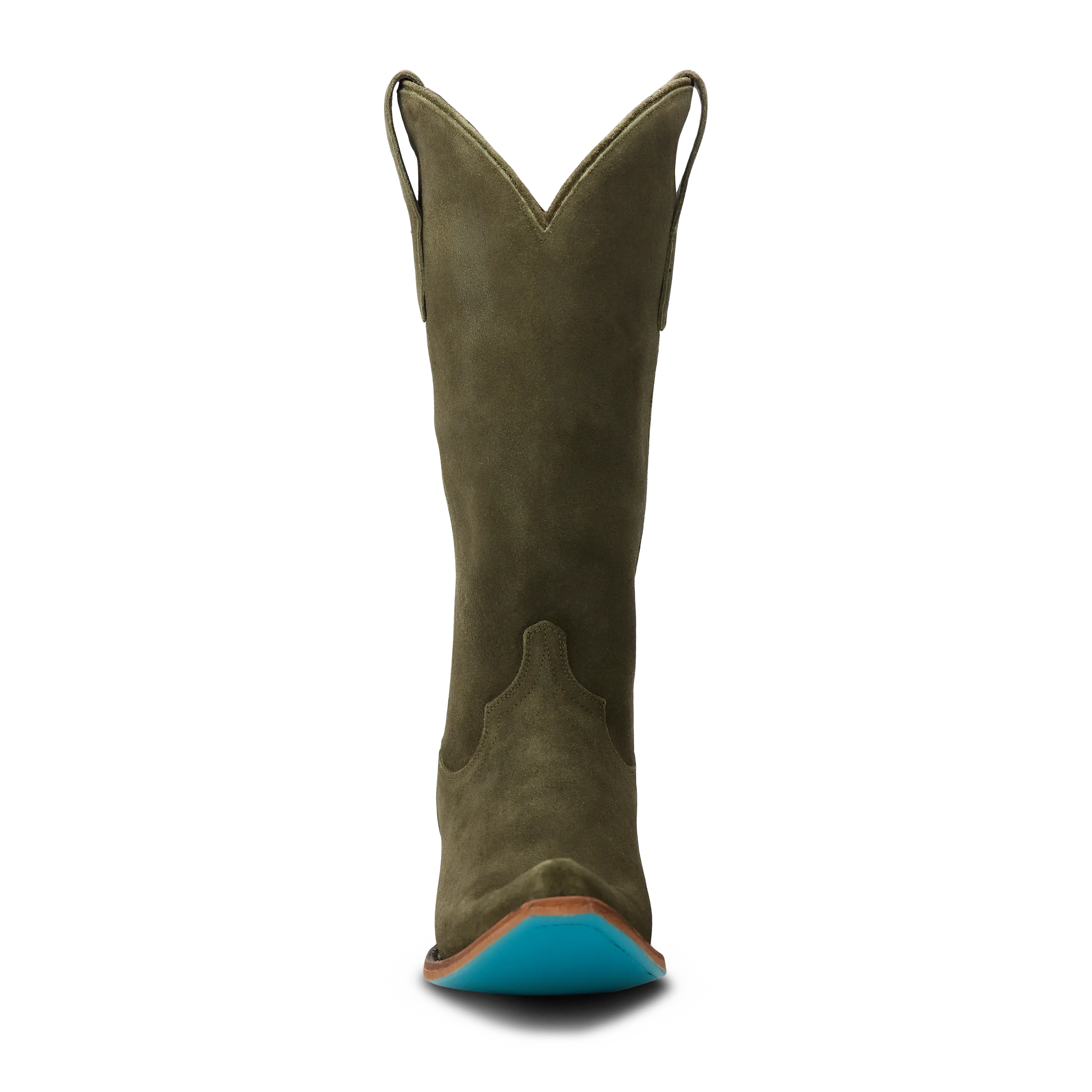 Emma Jane Boot - Olive Suede Ladies Boot Western Fashion by Lane