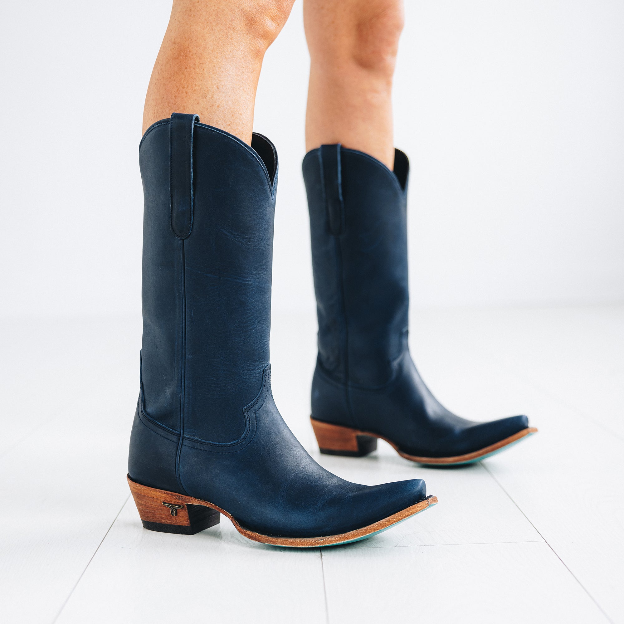 Emma Jane Boot - Midnight Navy Ladies Boot Western Fashion by Lane
