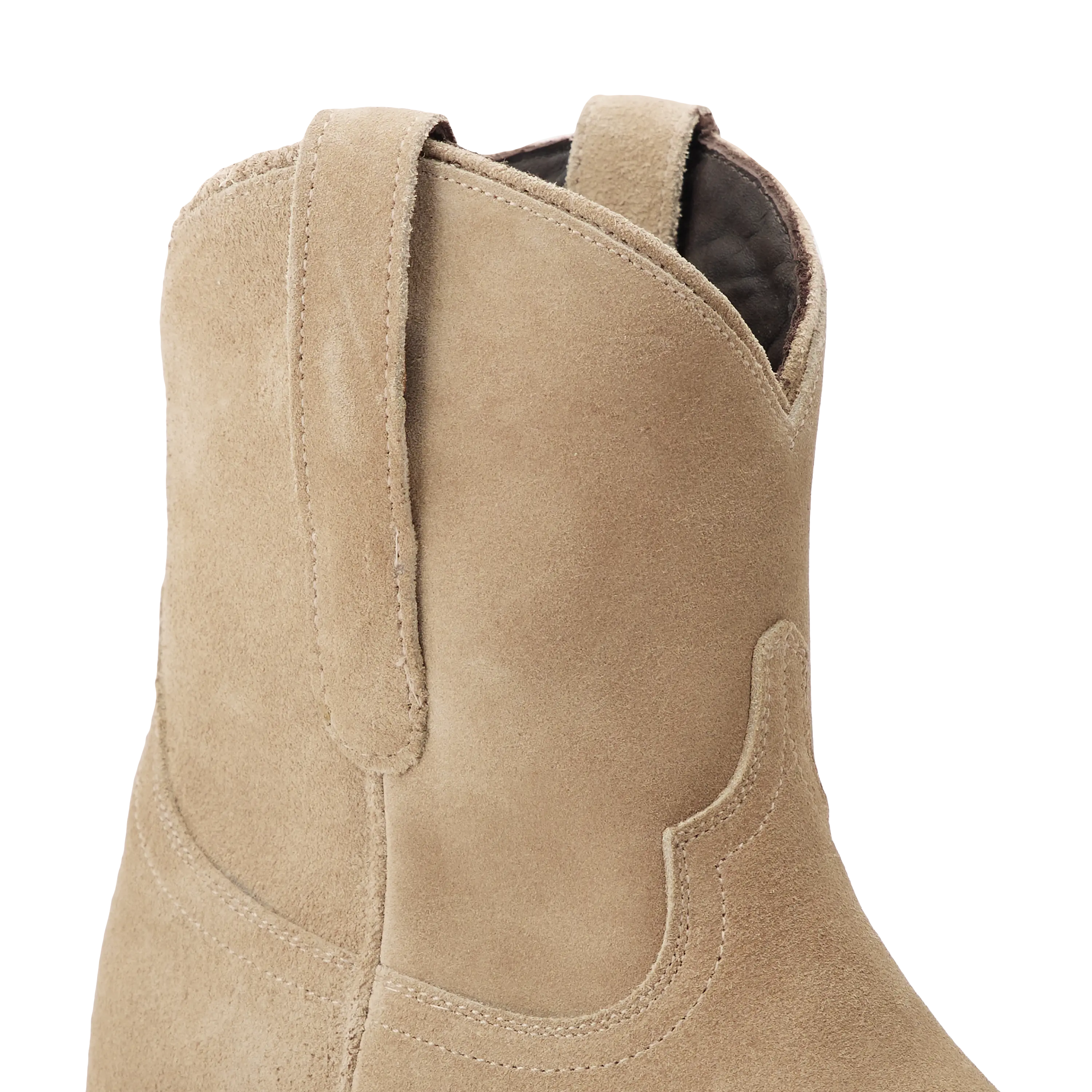 Emma Jane Bootie - Latte Suede Ladies Bootie Western Fashion by Lane