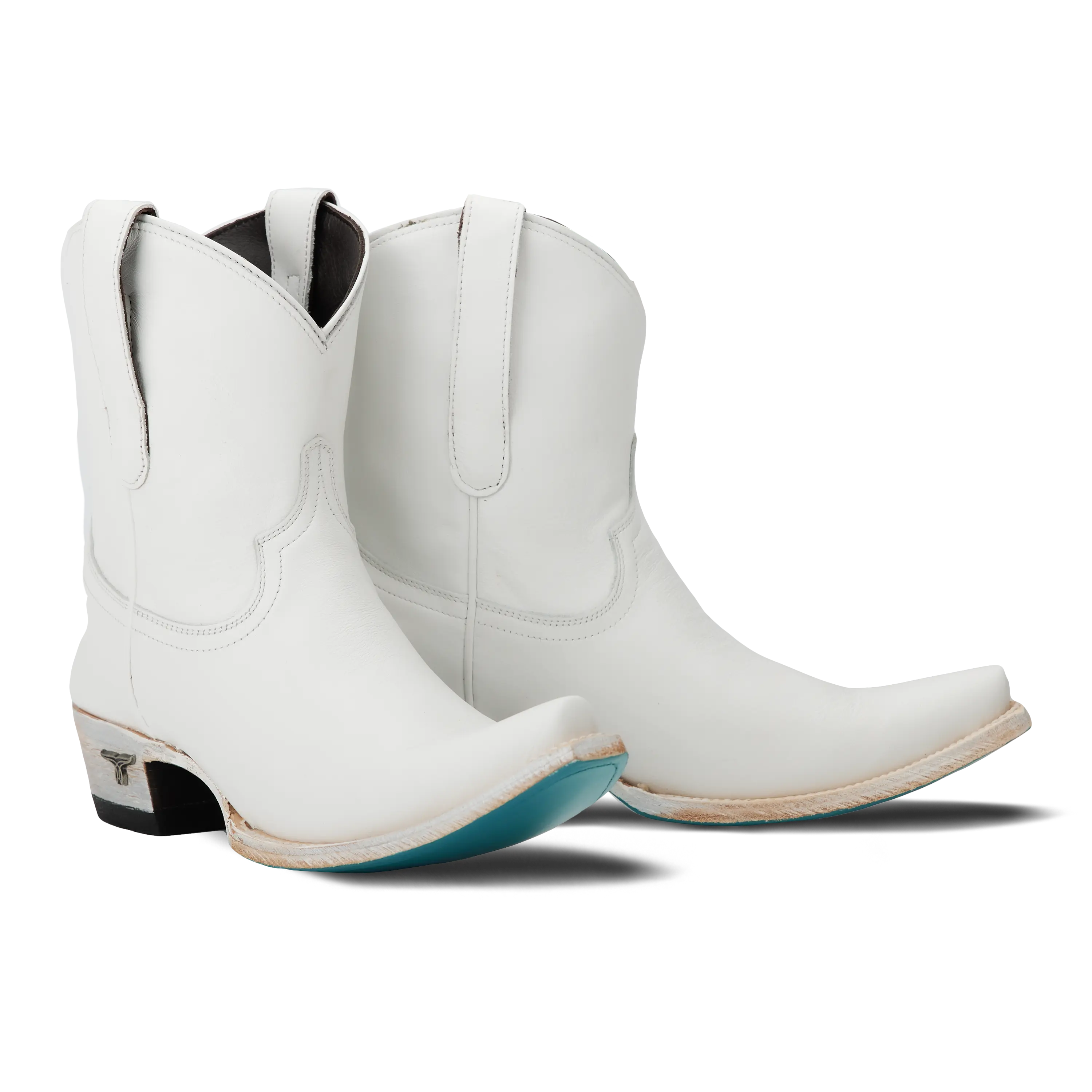 Emma Jane Bootie - Matte White Ladies Bootie Matte White Western Fashion by Lane
