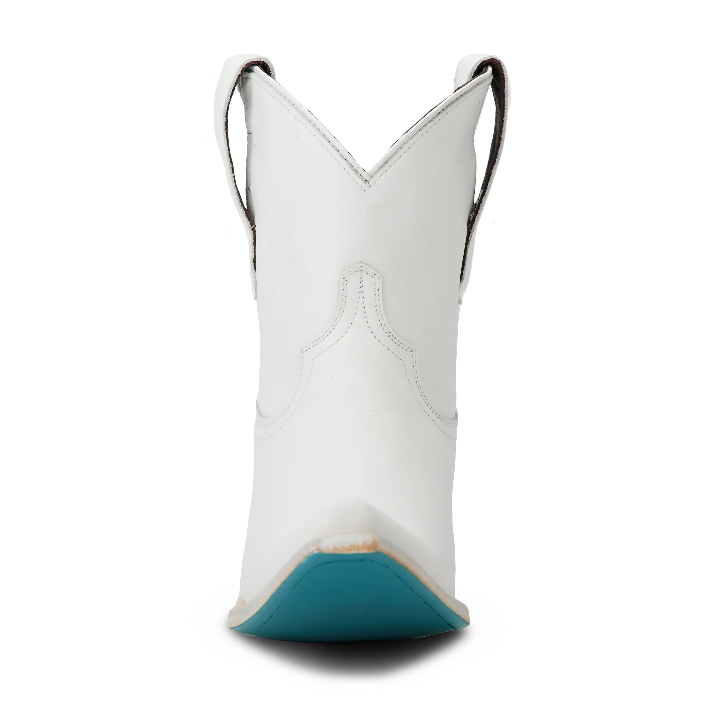 Emma Jane Bootie - Matte White Ladies Bootie Western Fashion by Lane