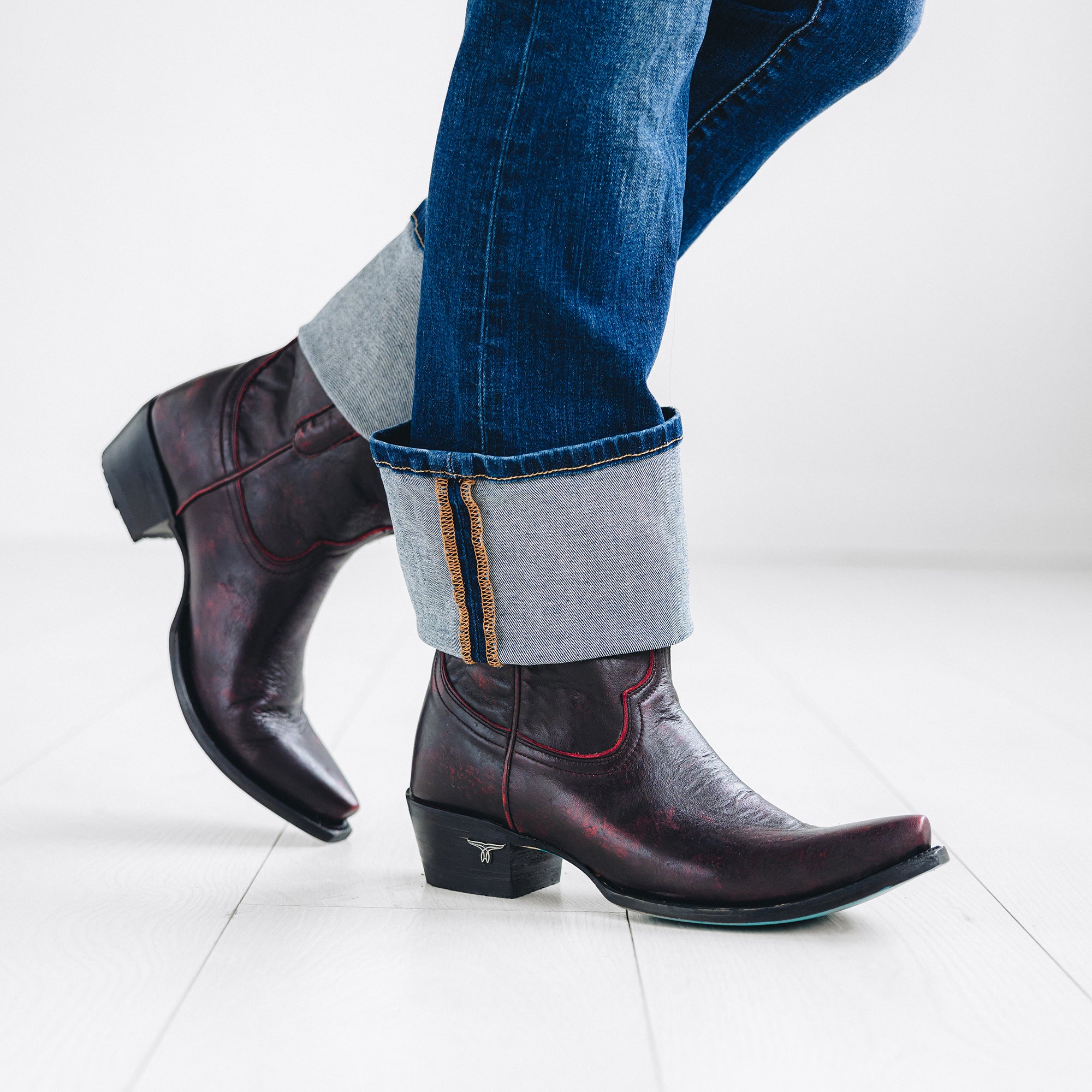 Emma Jane Bootie - Black Cherry Ladies Bootie Western Fashion by Lane