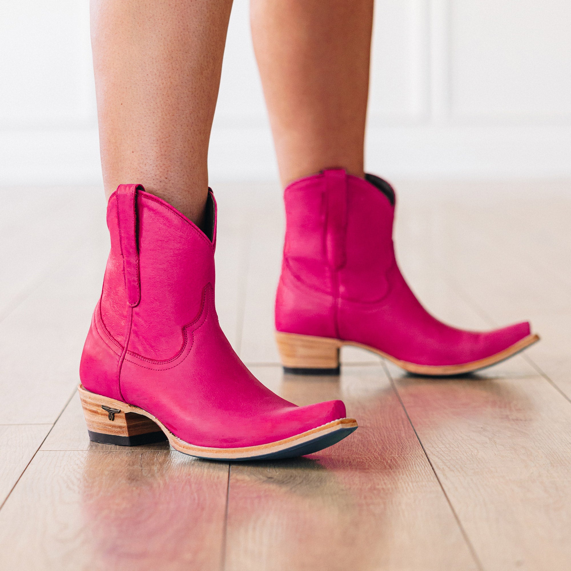 Emma Jane Bootie - Hot Pink Ladies Bootie Western Fashion by Lane