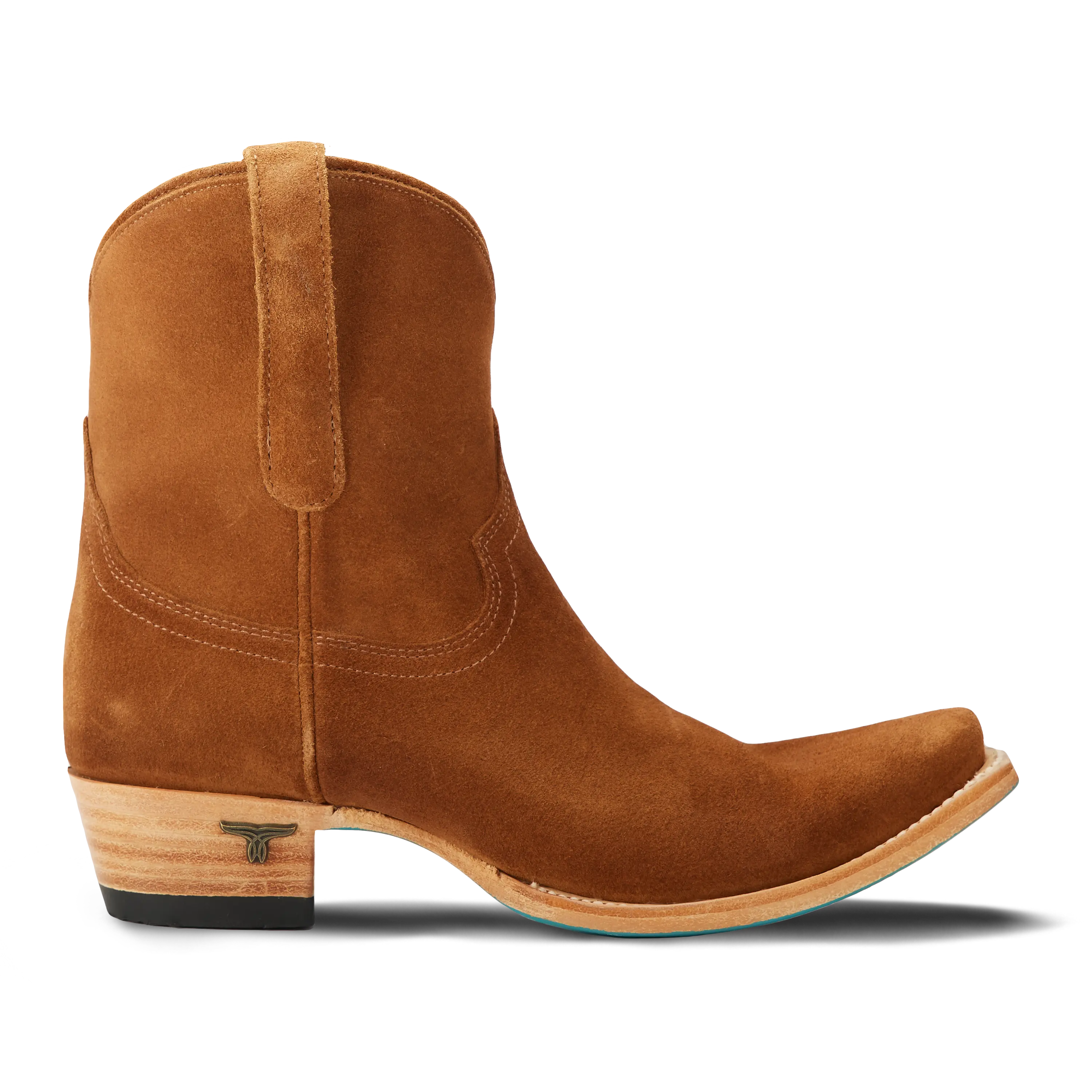 Emma Jane Bootie - Toffee Suede Ladies Bootie Western Fashion by Lane