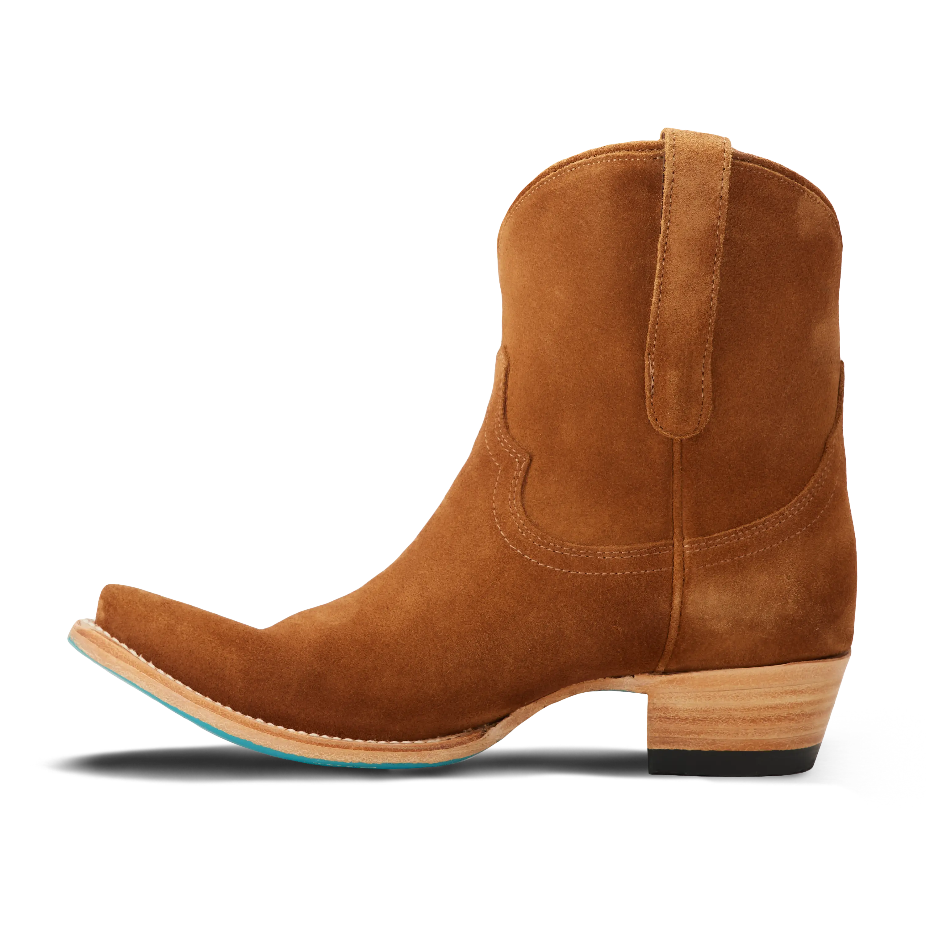 Emma Jane Bootie - Toffee Suede Ladies Bootie Western Fashion by Lane