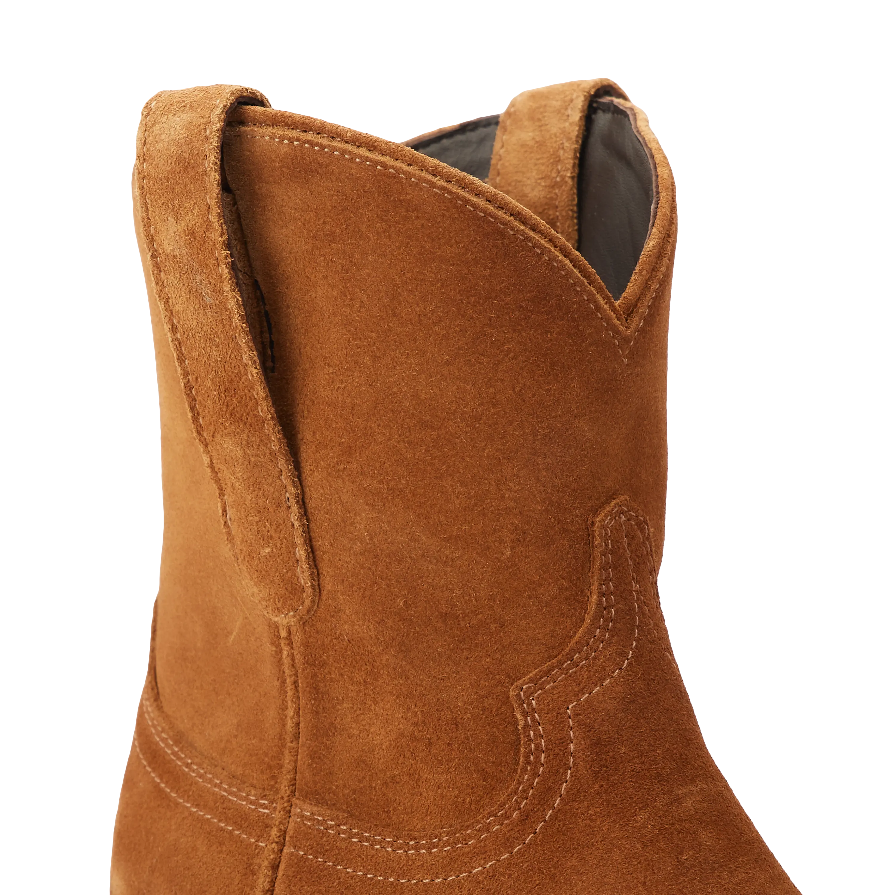 Emma Jane Bootie - Toffee Suede Ladies Bootie Western Fashion by Lane