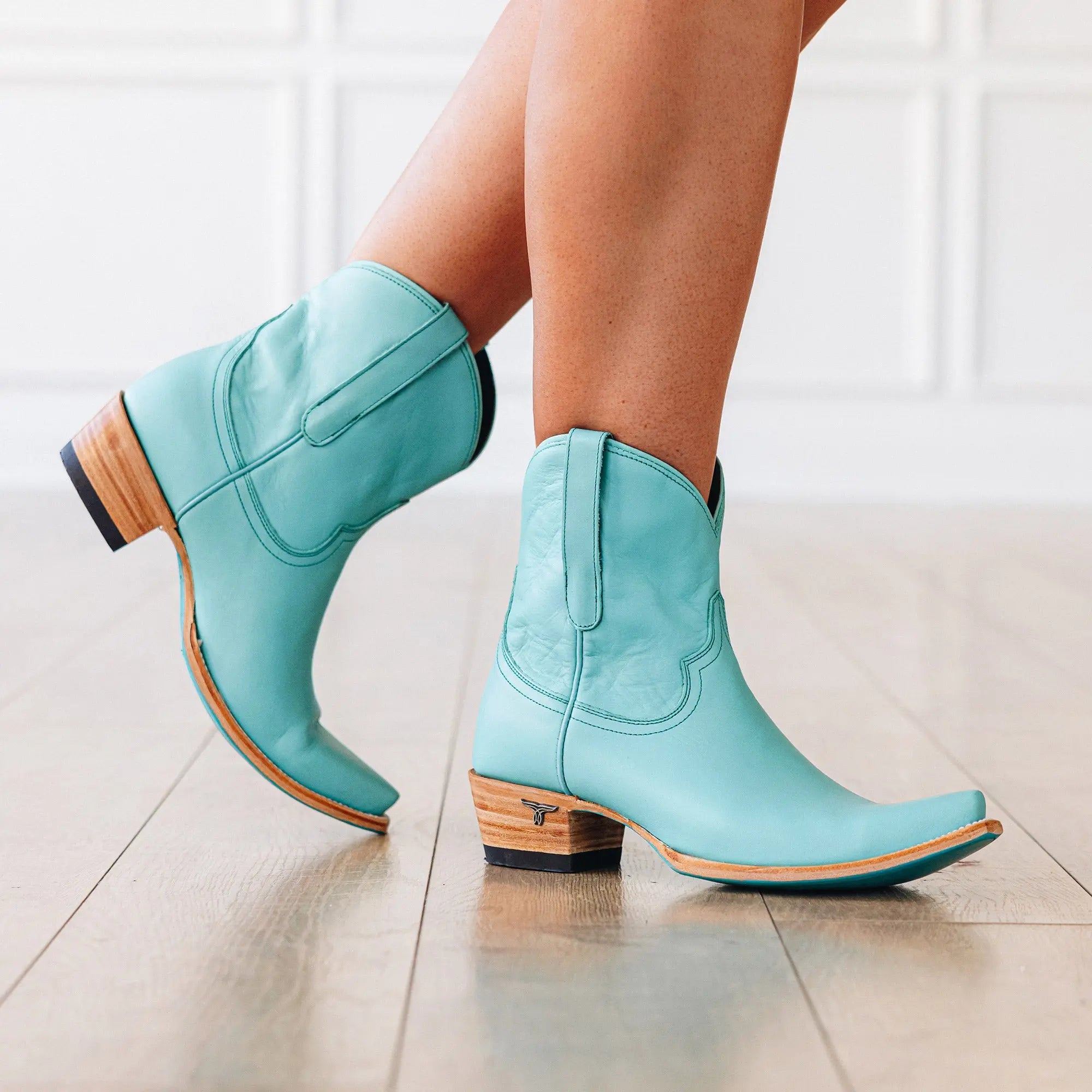 Emma Jane Bootie - Turquoise Blaze **Final Sale** Ladies Bootie Western Fashion by Lane