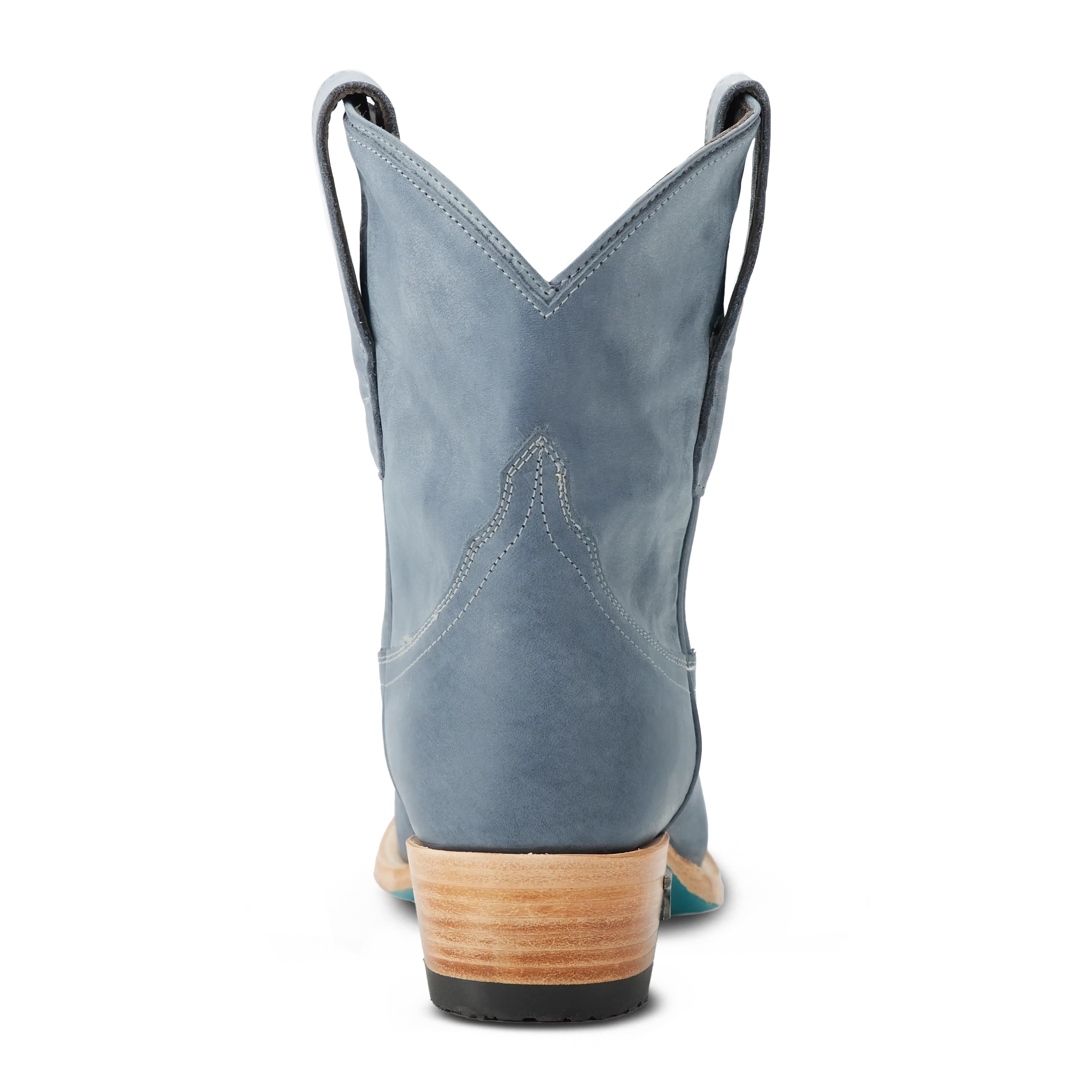 Emma Jane Bootie - Washed Denim Ladies Bootie Western Fashion by Lane