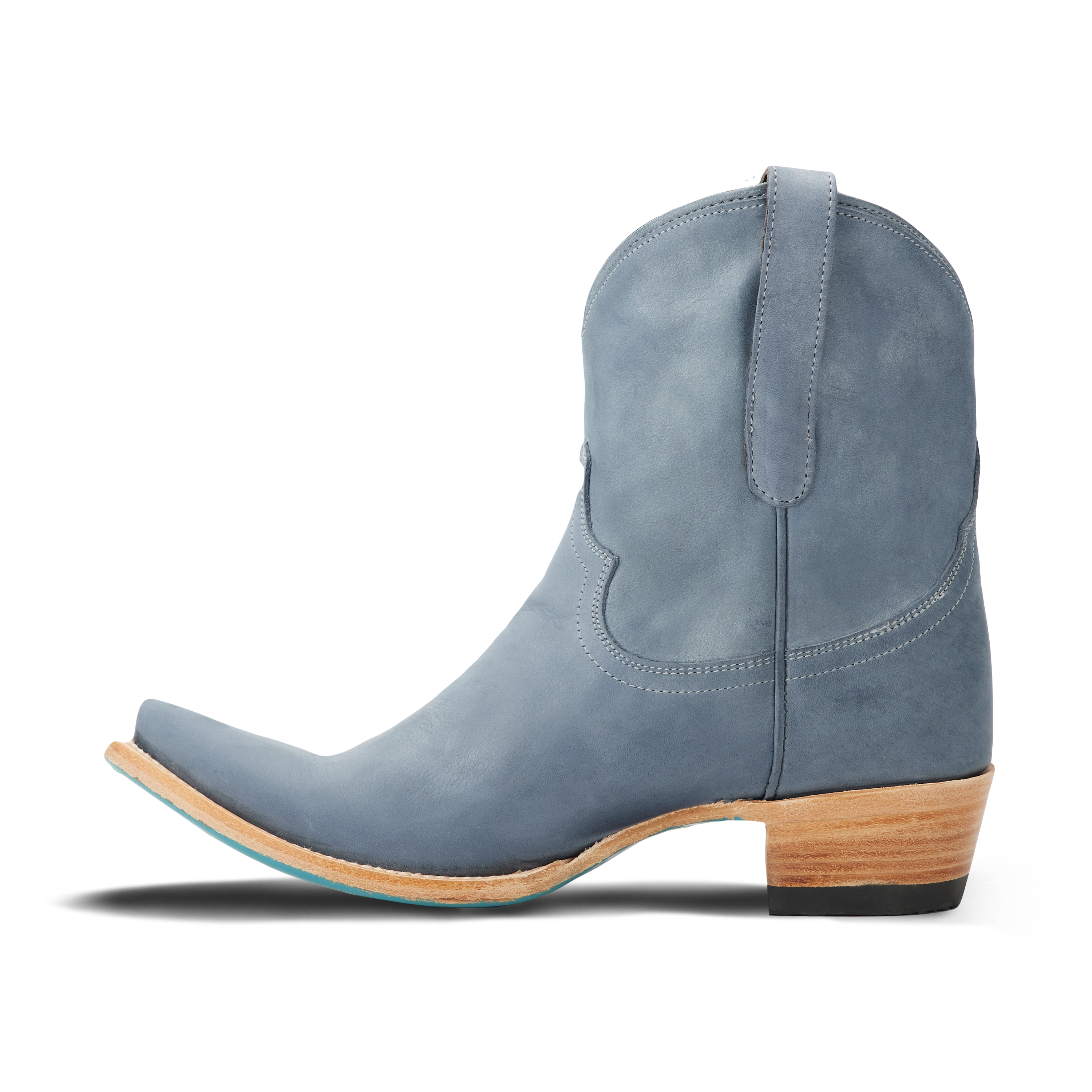 Emma Jane Bootie - Washed Denim Ladies Bootie Western Fashion by Lane