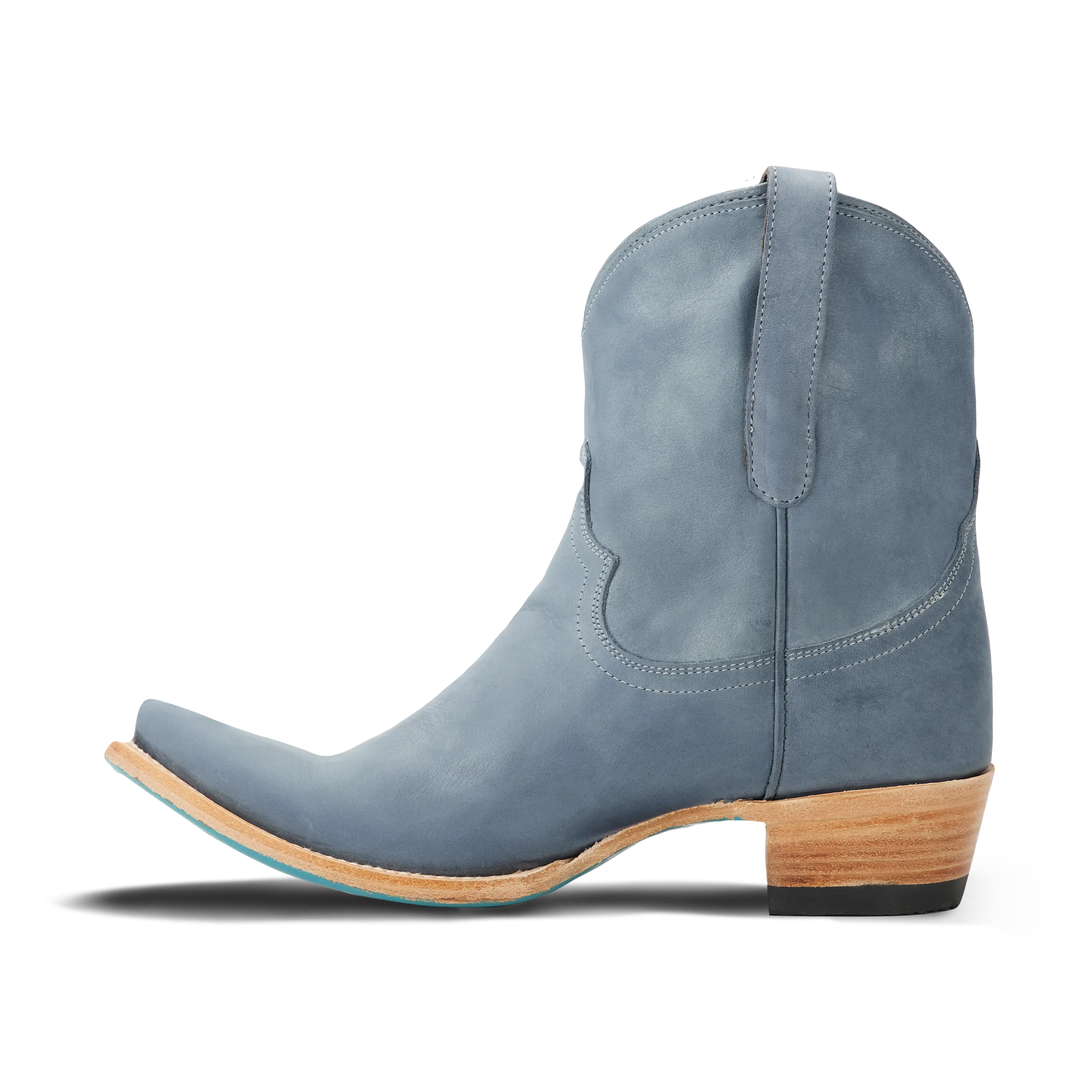 Emma Jane Bootie - Washed Denim Ladies Bootie Western Fashion by Lane