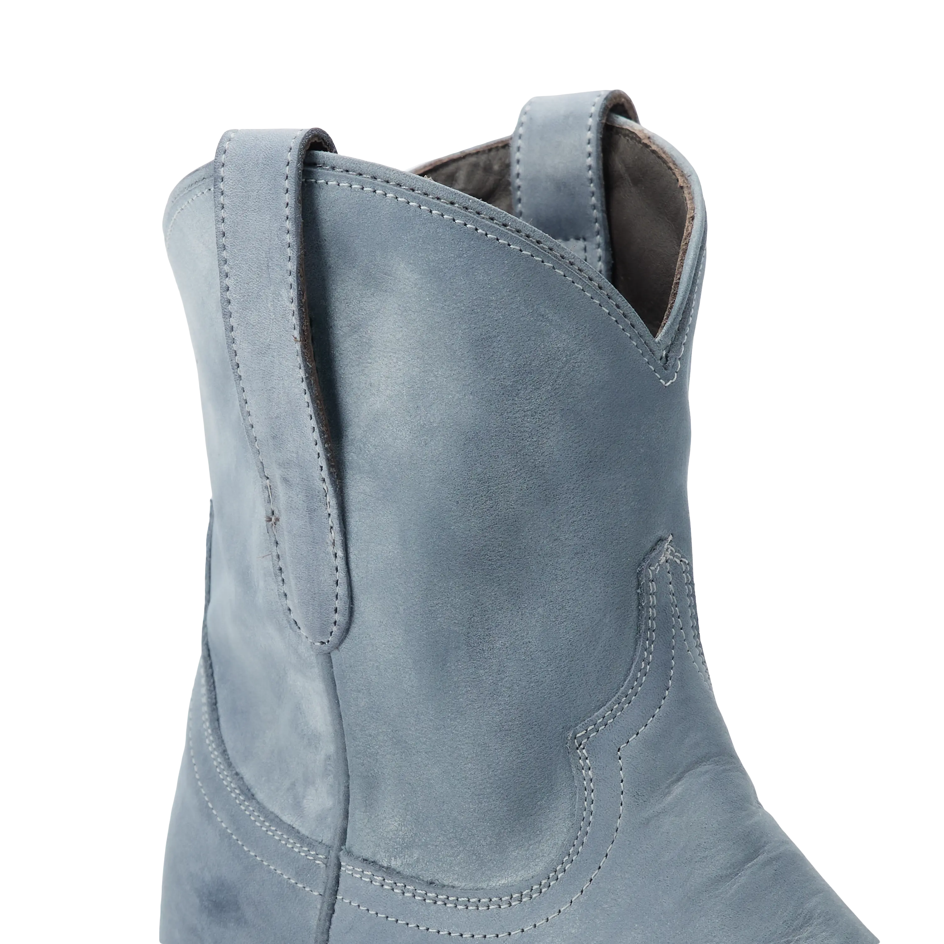 Emma Jane Bootie - Washed Denim Ladies Bootie Western Fashion by Lane