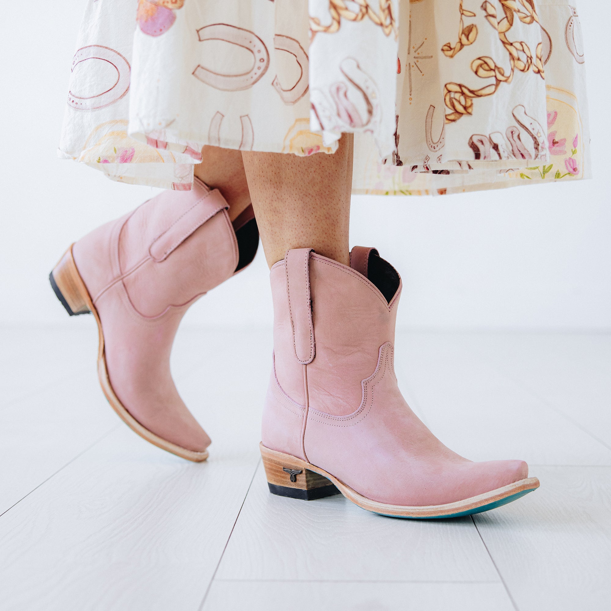 Emma Jane Bootie - Blush Ladies Bootie Western Fashion by Lane