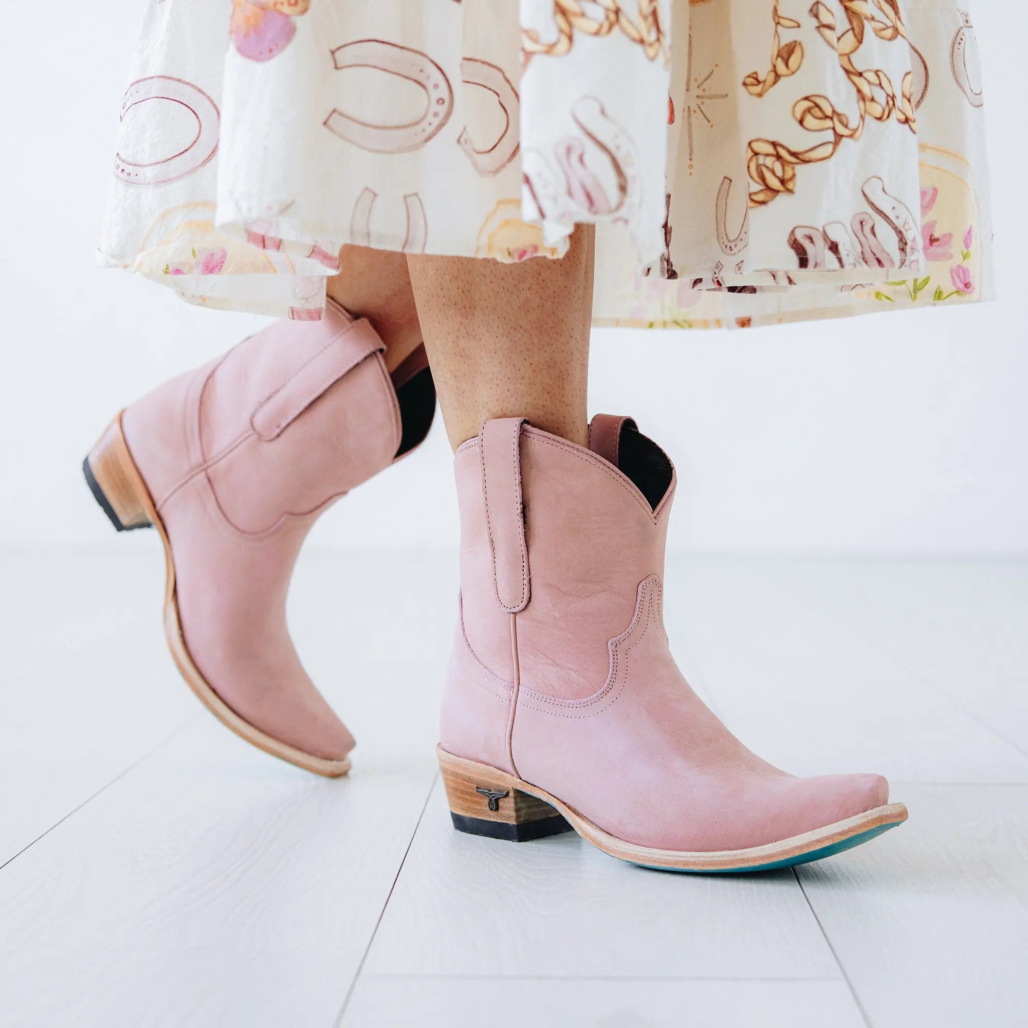 Emma Jane Bootie - Blush Ladies Bootie Western Fashion by Lane