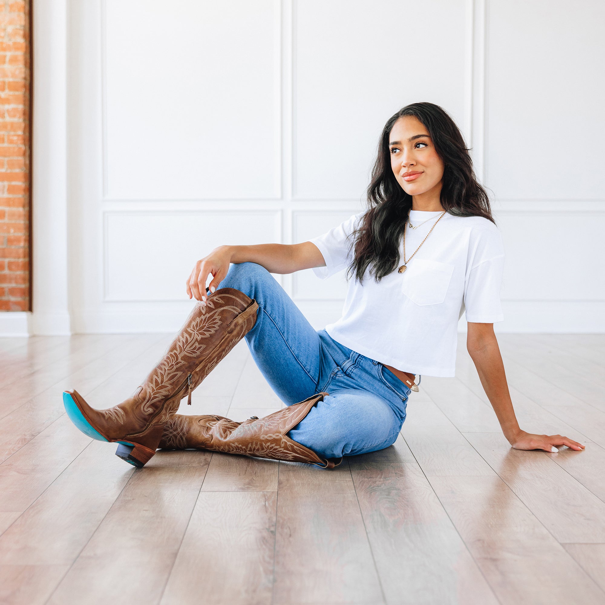 Sandaga Knee High - Desert Clay Ladies Boot Western Fashion by Lane