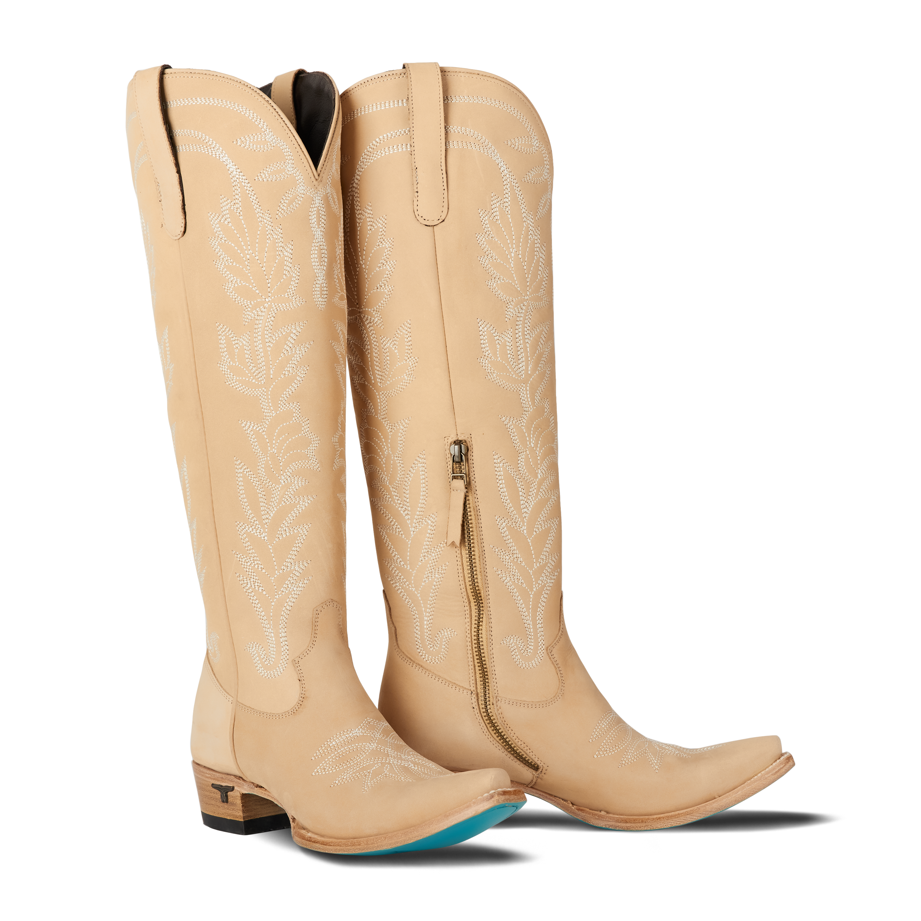 Sandaga Knee High - Bone**FINAL SALE** Ladies Boot Bone Western Fashion by Lane