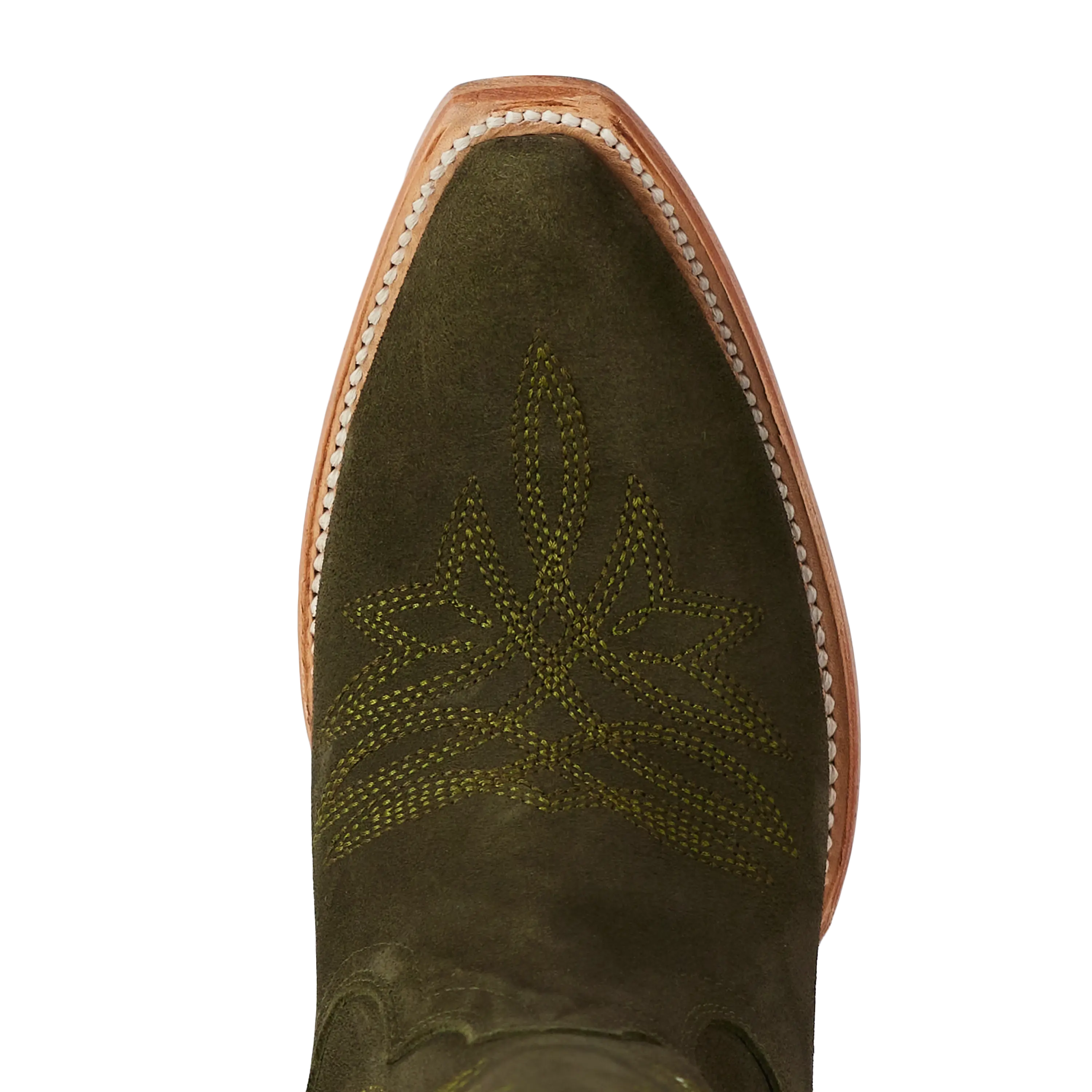 Sandaga Knee High - Olive Suede Ladies Boot Western Fashion by Lane