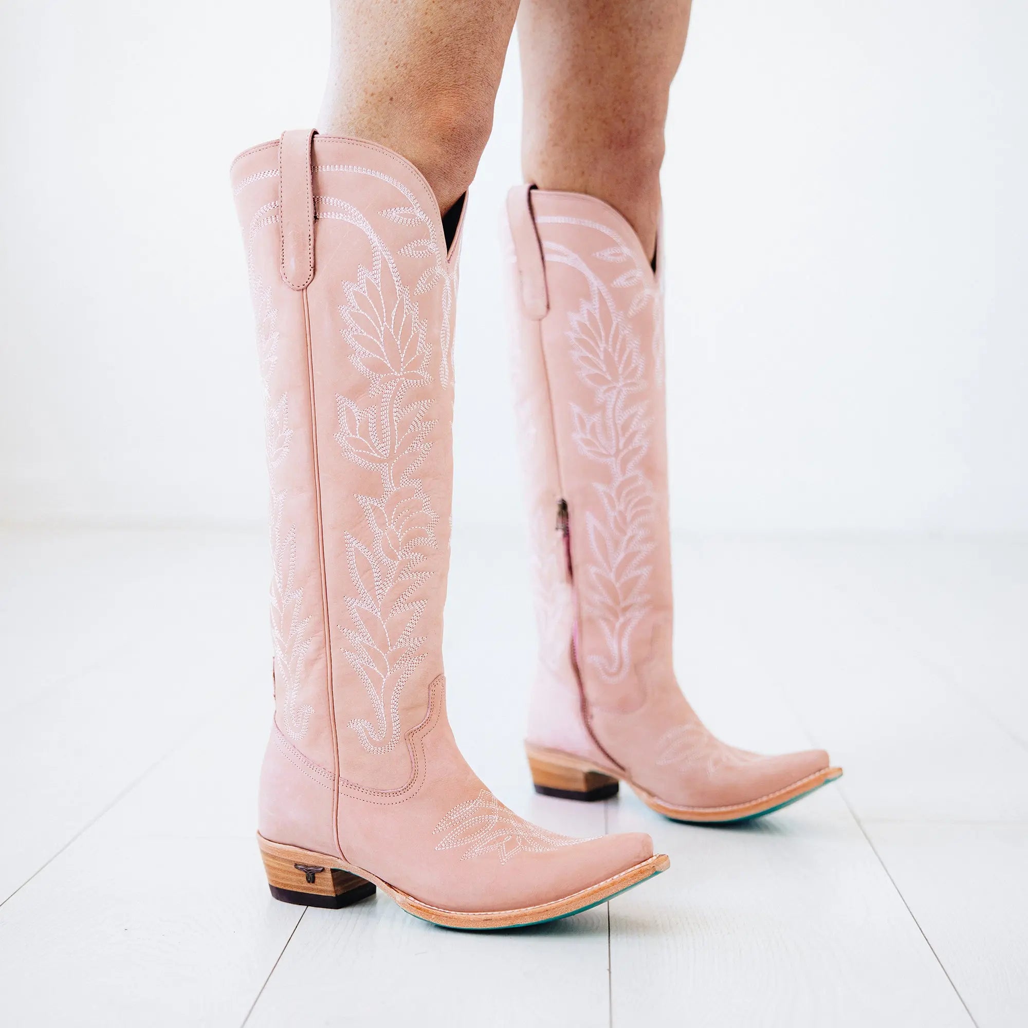 Sandaga Knee High - Blush Ladies Boot Western Fashion by Lane