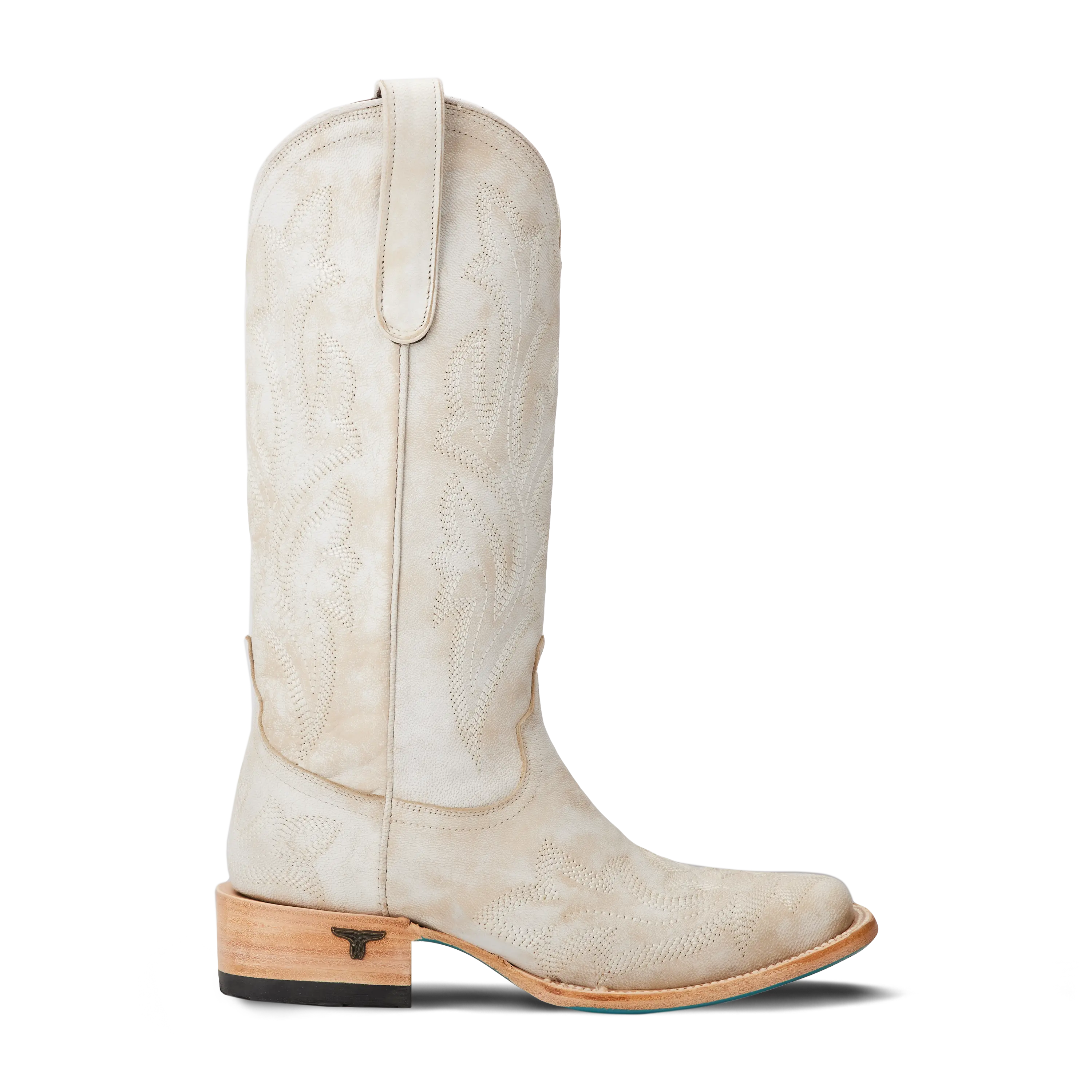 Saratoga Square Boot - Ceramic Crackle Ladies Boot Western Fashion by Lane