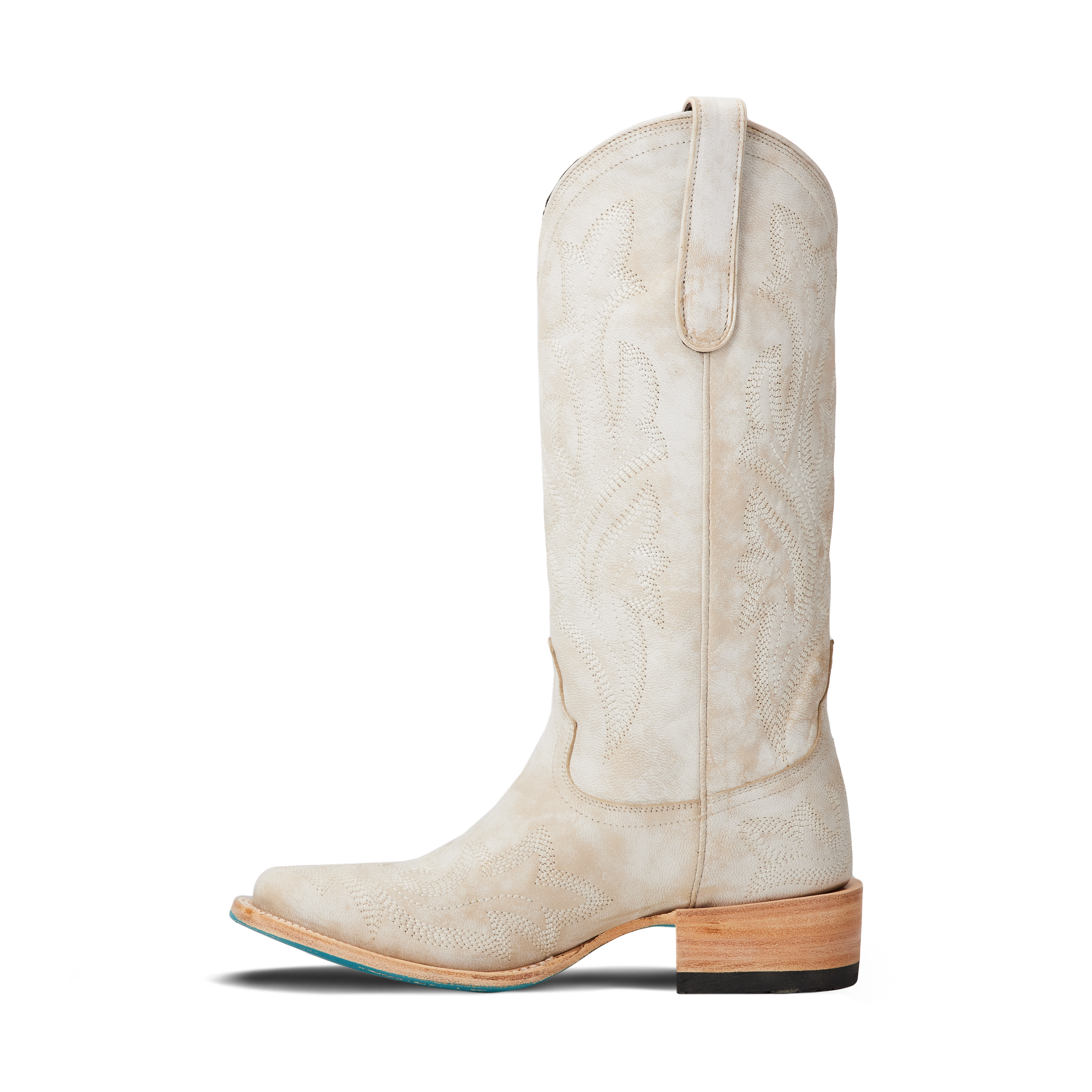 Saratoga Square Boot - Ceramic Crackle Ladies Boot Western Fashion by Lane