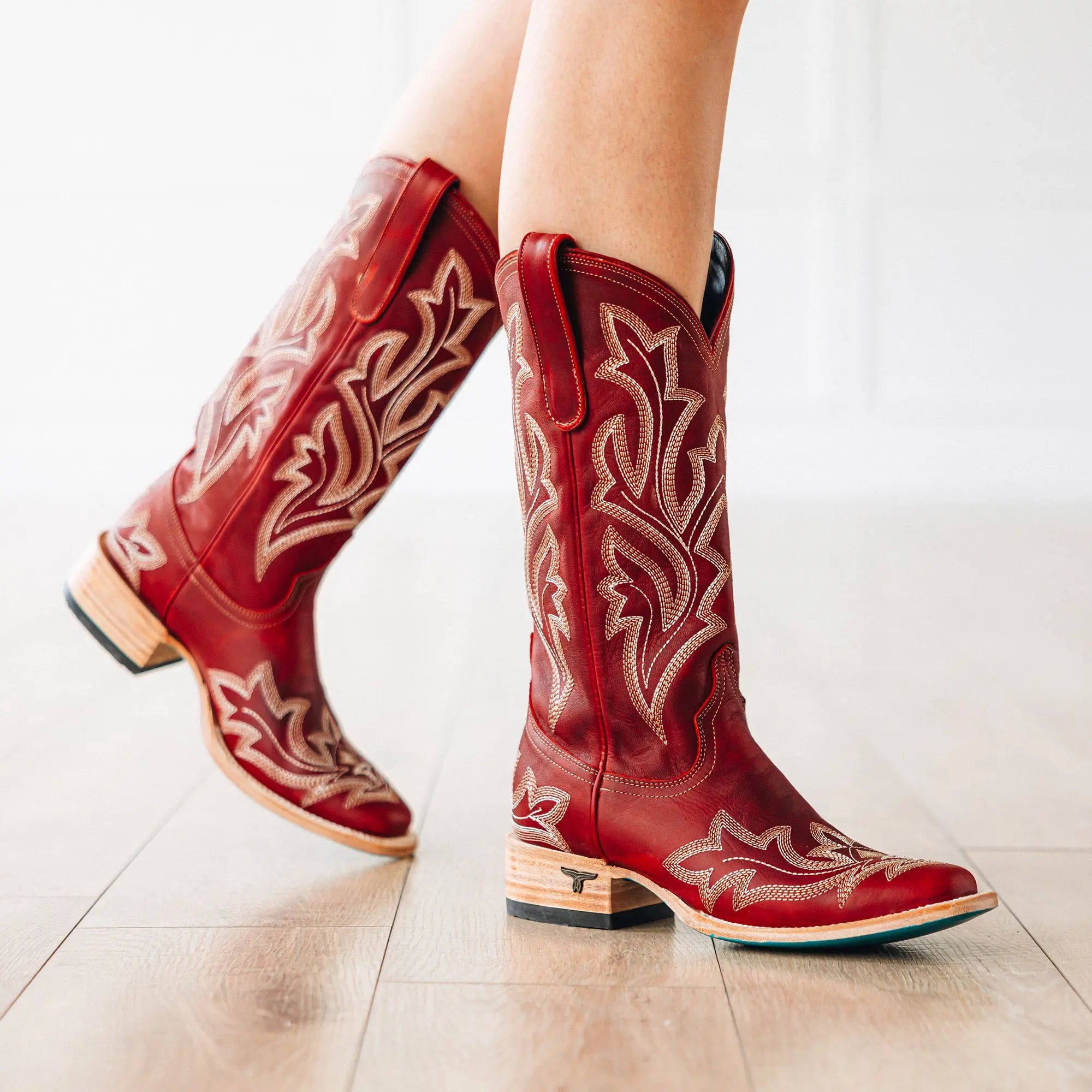 Saratoga Square Boot - Smoldering Ruby Ladies Boot Western Fashion by Lane