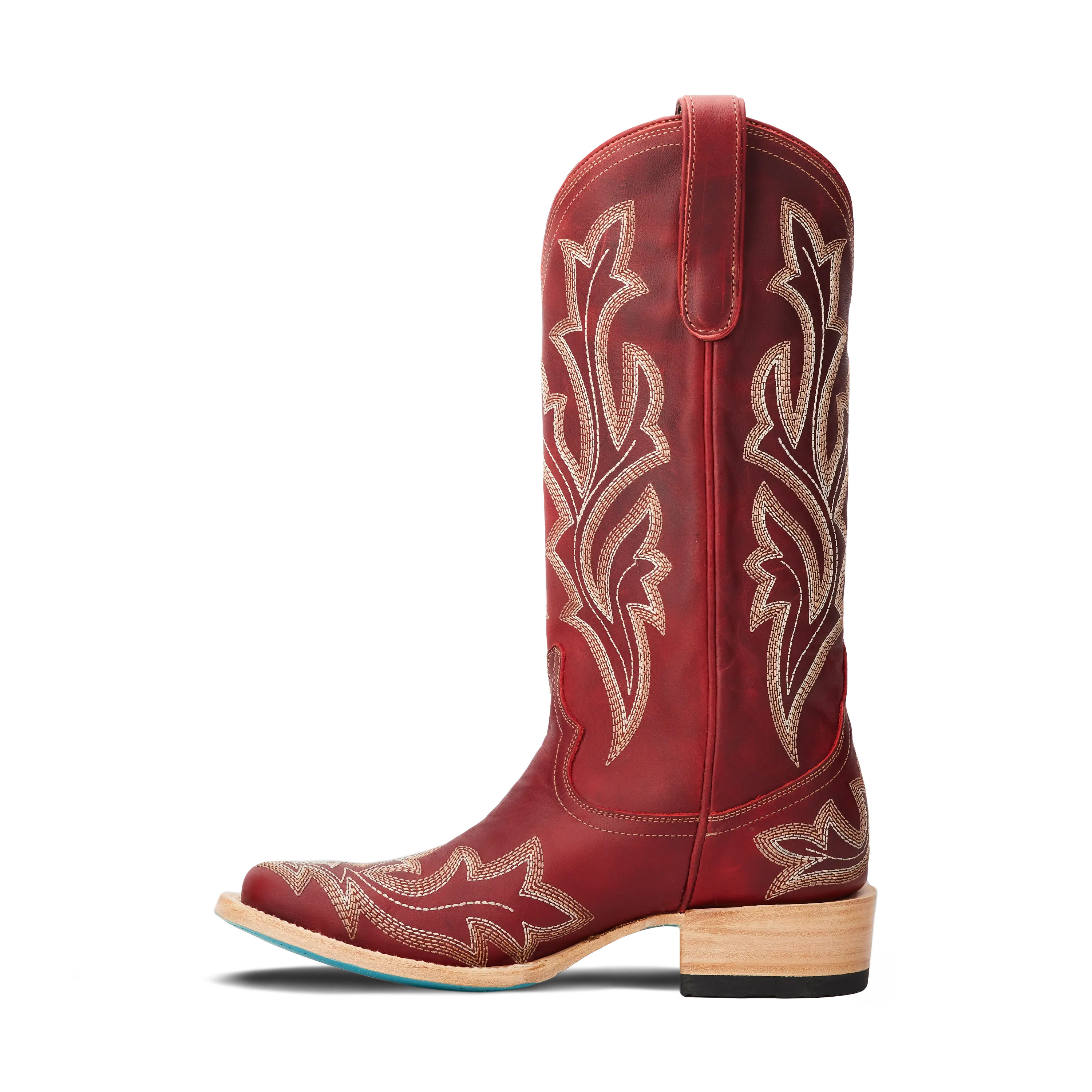 Saratoga Square Boot - Smoldering Ruby Ladies Boot Western Fashion by Lane