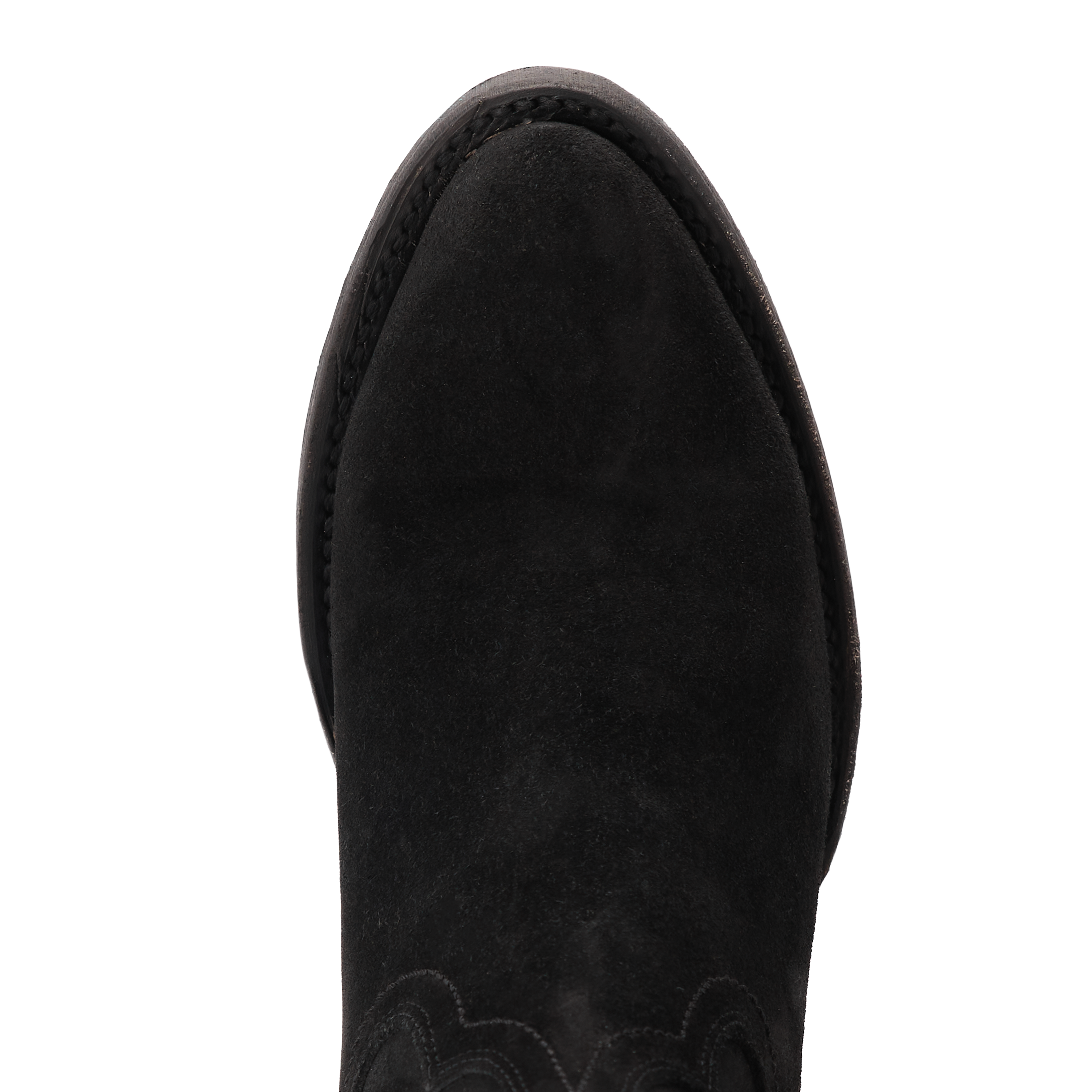 Plain Jane Boot - Soft Black Suede Ladies Boot Western Fashion by Lane