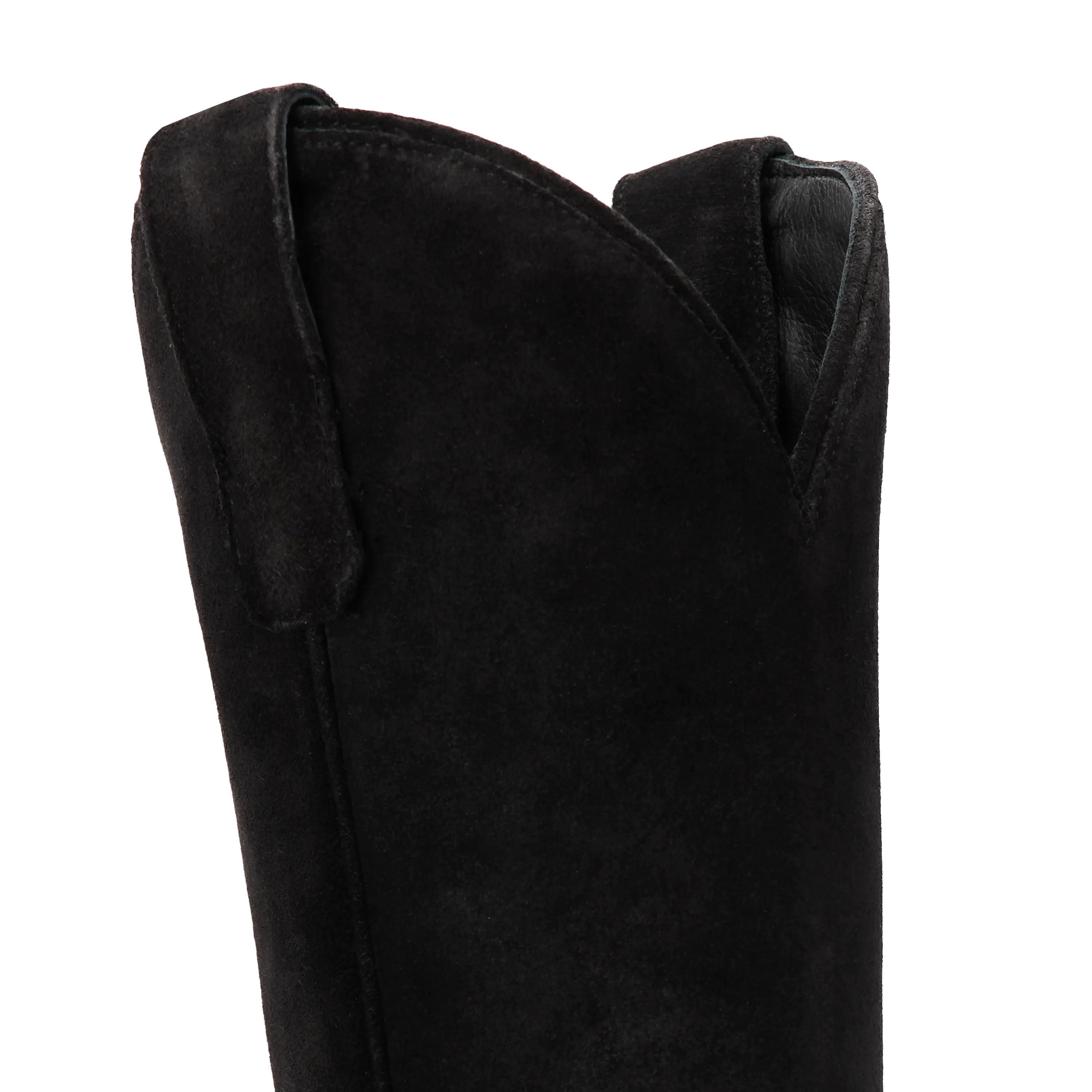 Plain Jane Boot - Soft Black Suede Ladies Boot Western Fashion by Lane
