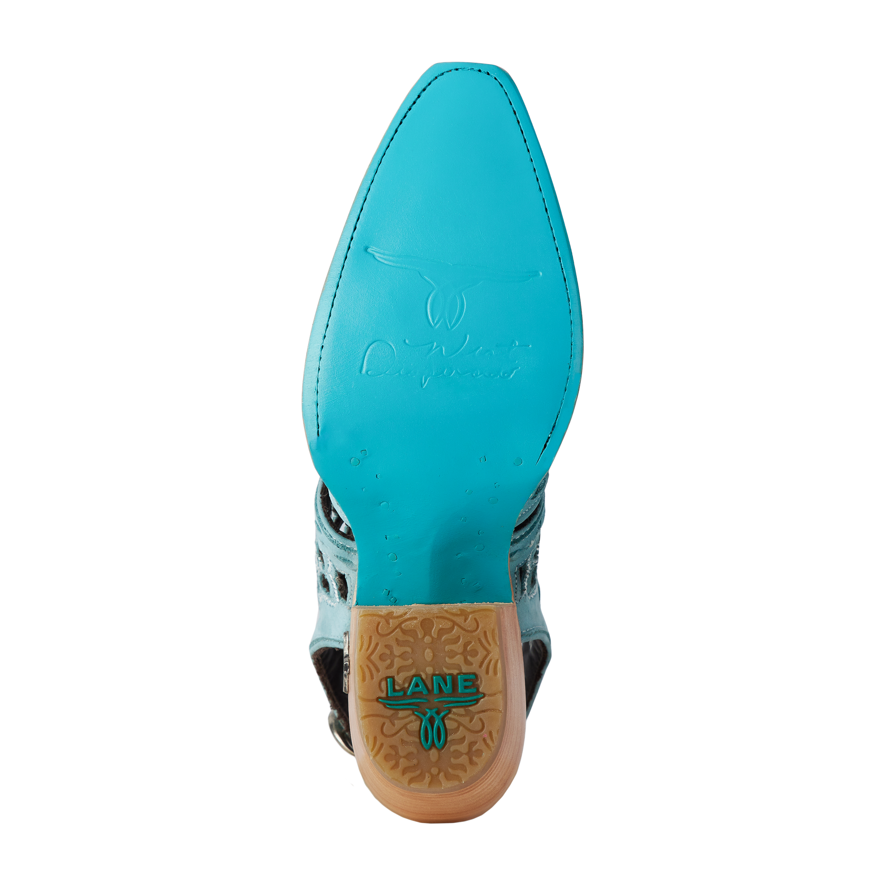 Robin Cut Out Slingback Mule - Powder Blue Mule Western Fashion by Lane
