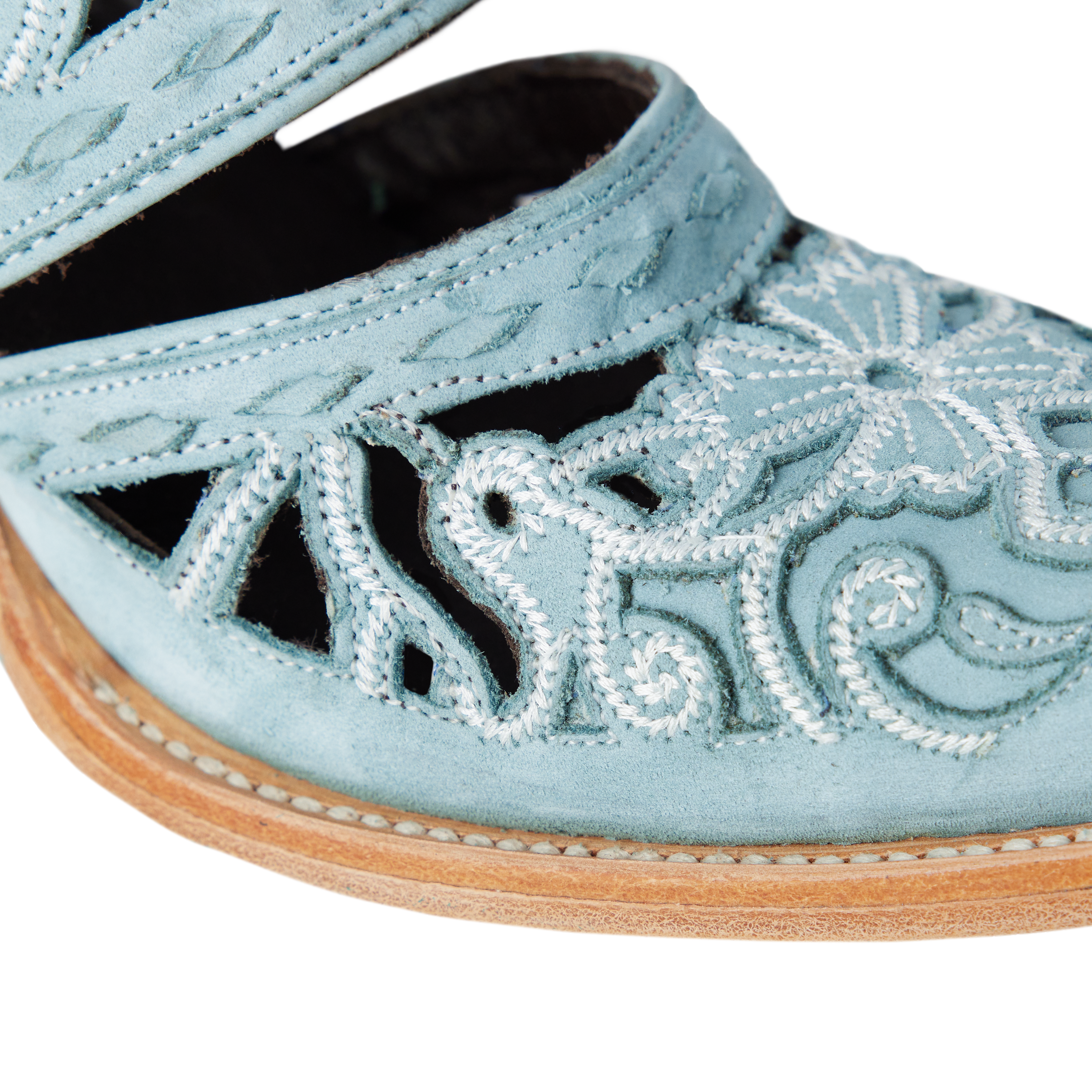 Robin Cut Out Slingback Mule - Powder Blue Mule Western Fashion by Lane