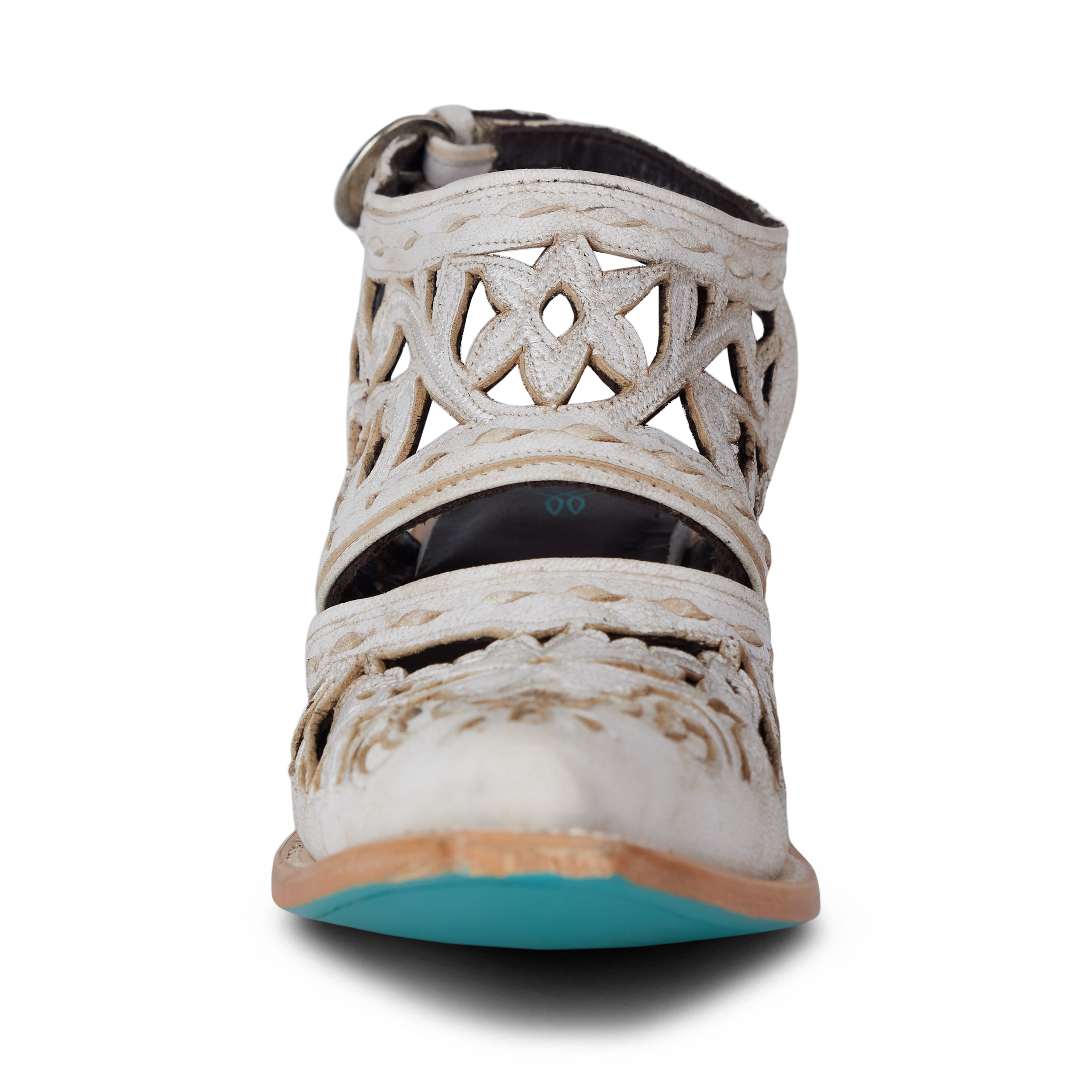 Robin Cut Out Slingback Mule - Ceramic Crackle Mule Western Fashion by Lane