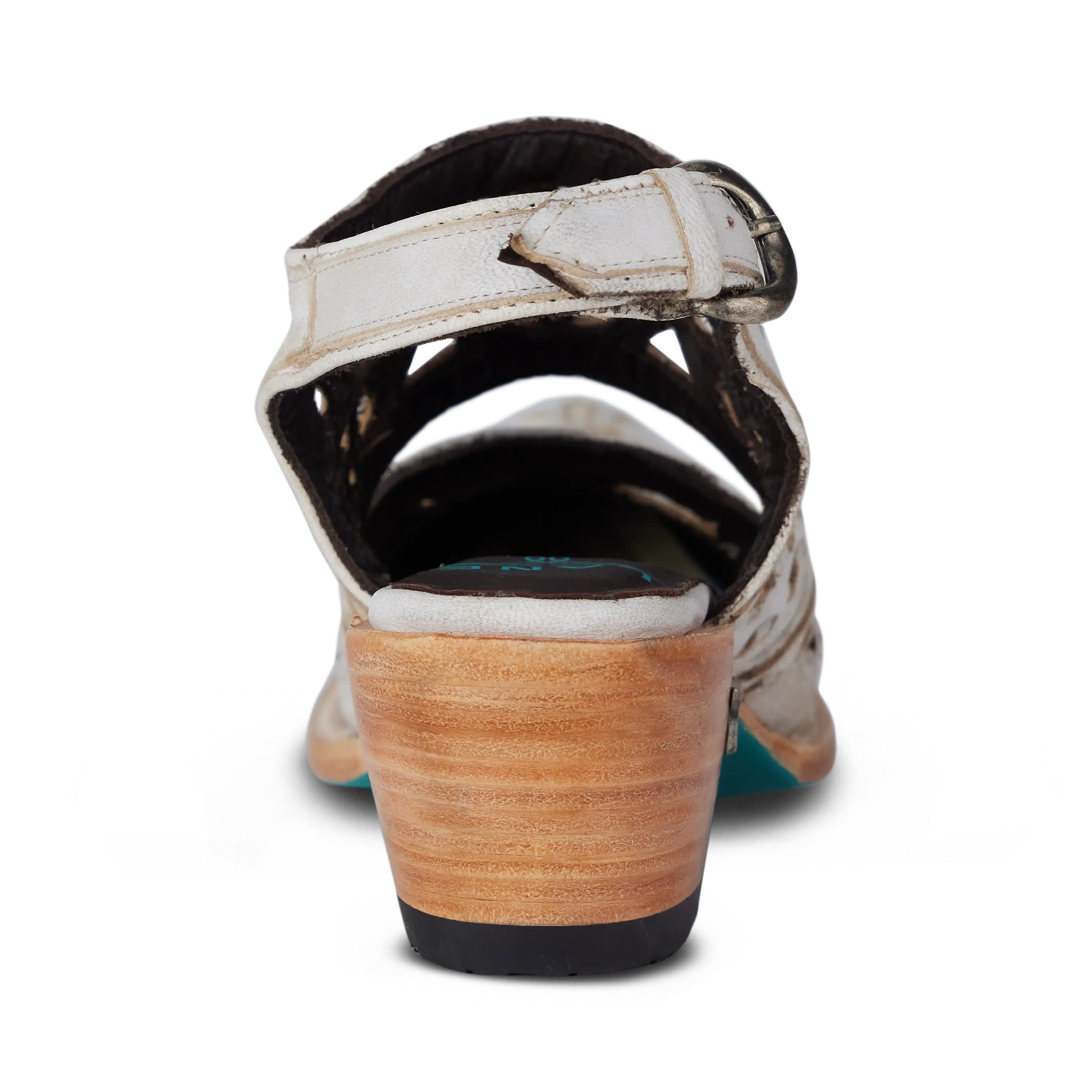 Robin Cut Out Slingback Mule - Ceramic Crackle Mule Western Fashion by Lane