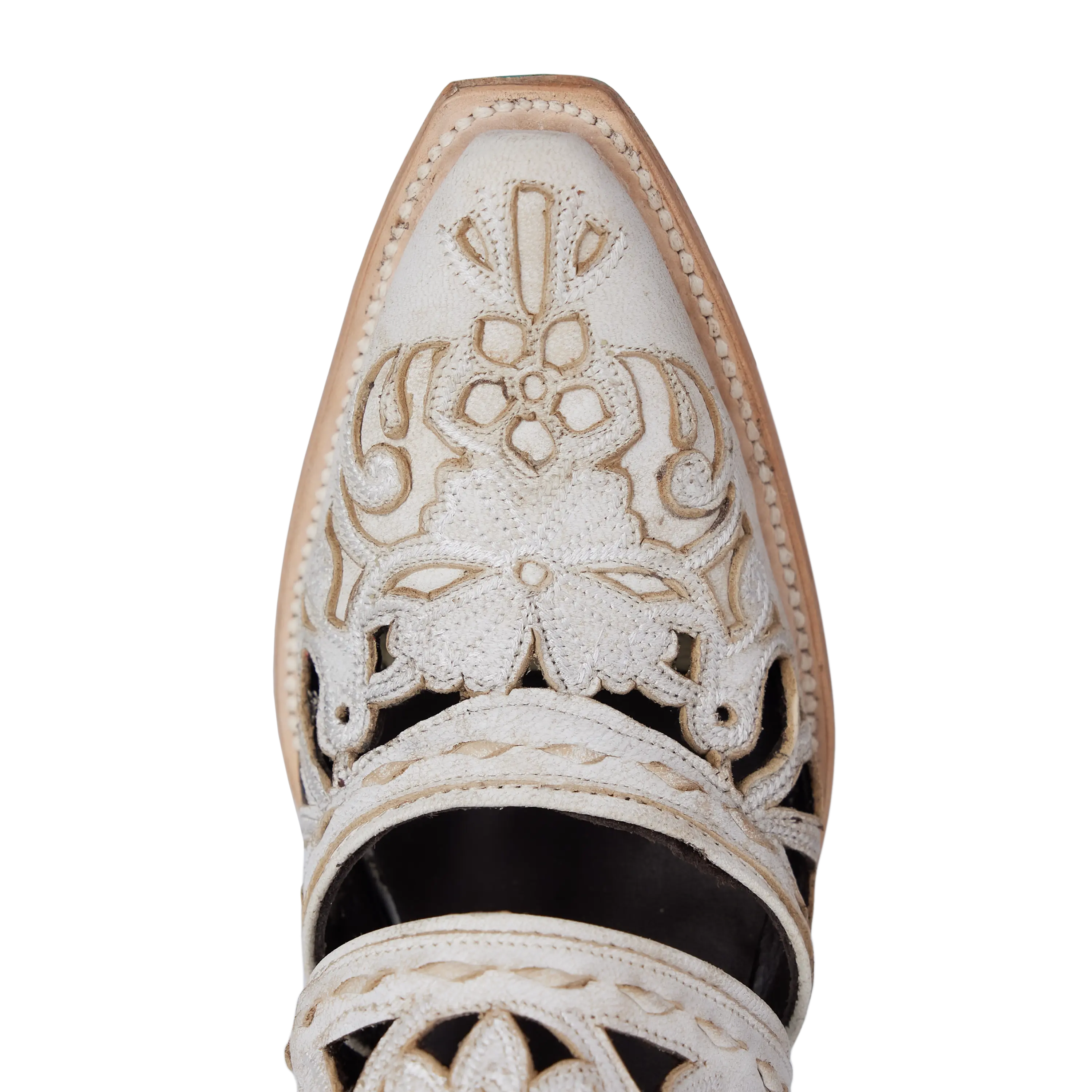 Robin Cut Out Slingback Mule - Ceramic Crackle Mule Western Fashion by Lane