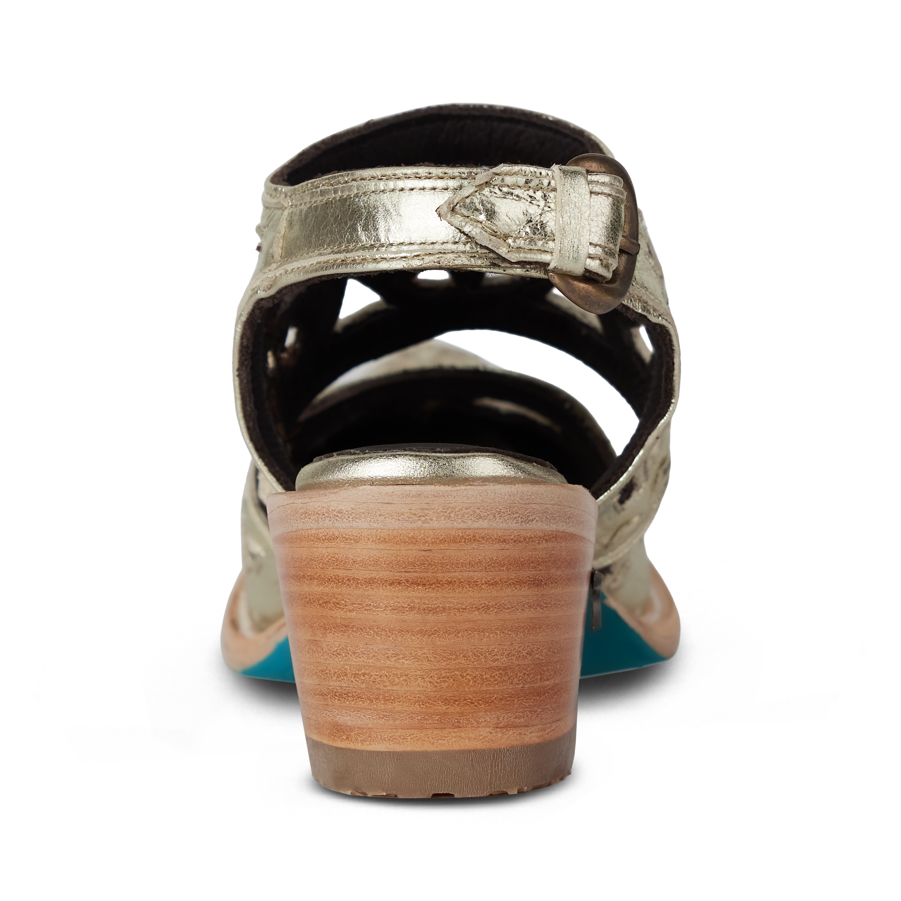 Robin Cut Out Slingback Mule - Champagne Metallic Mule Western Fashion by Lane