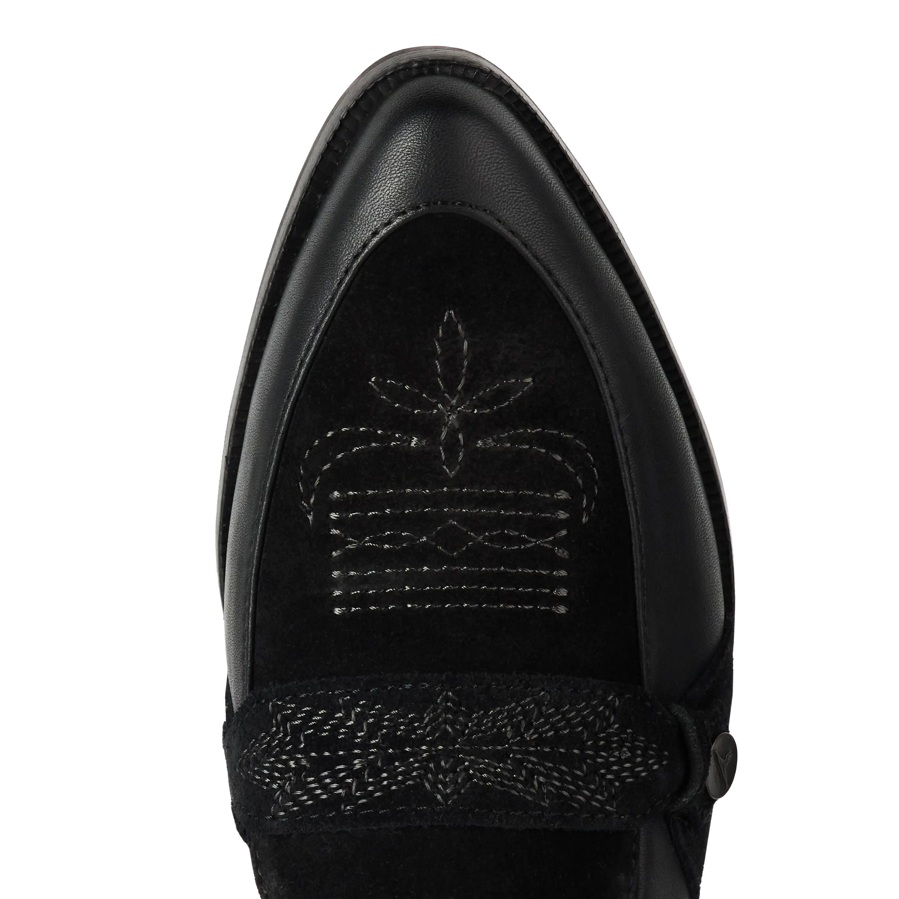 Martingale Loafer - Jet Black Shoe Western Fashion by Lane