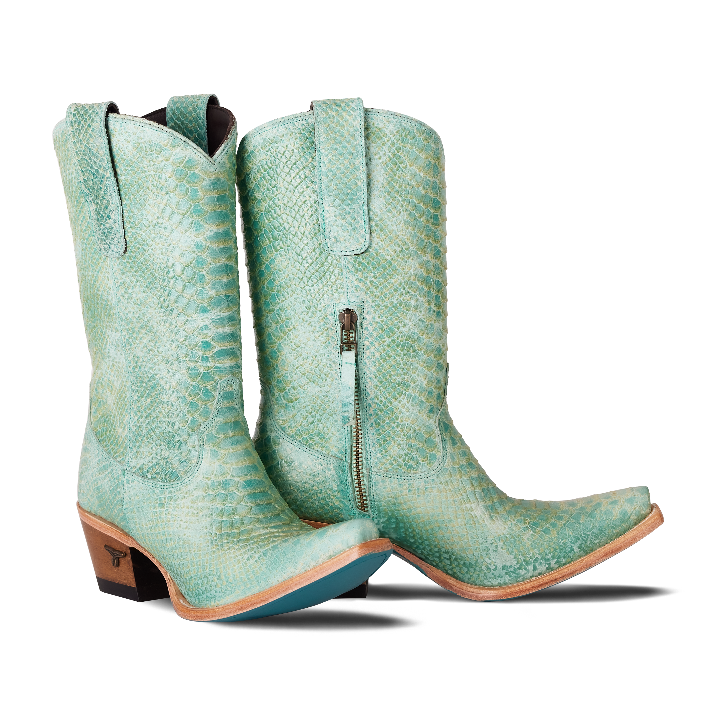 Nice Vice Midi - Tempting Turquoise**FINAL SALE** Ladies Boot Tempting Turquoise Western Fashion by Lane