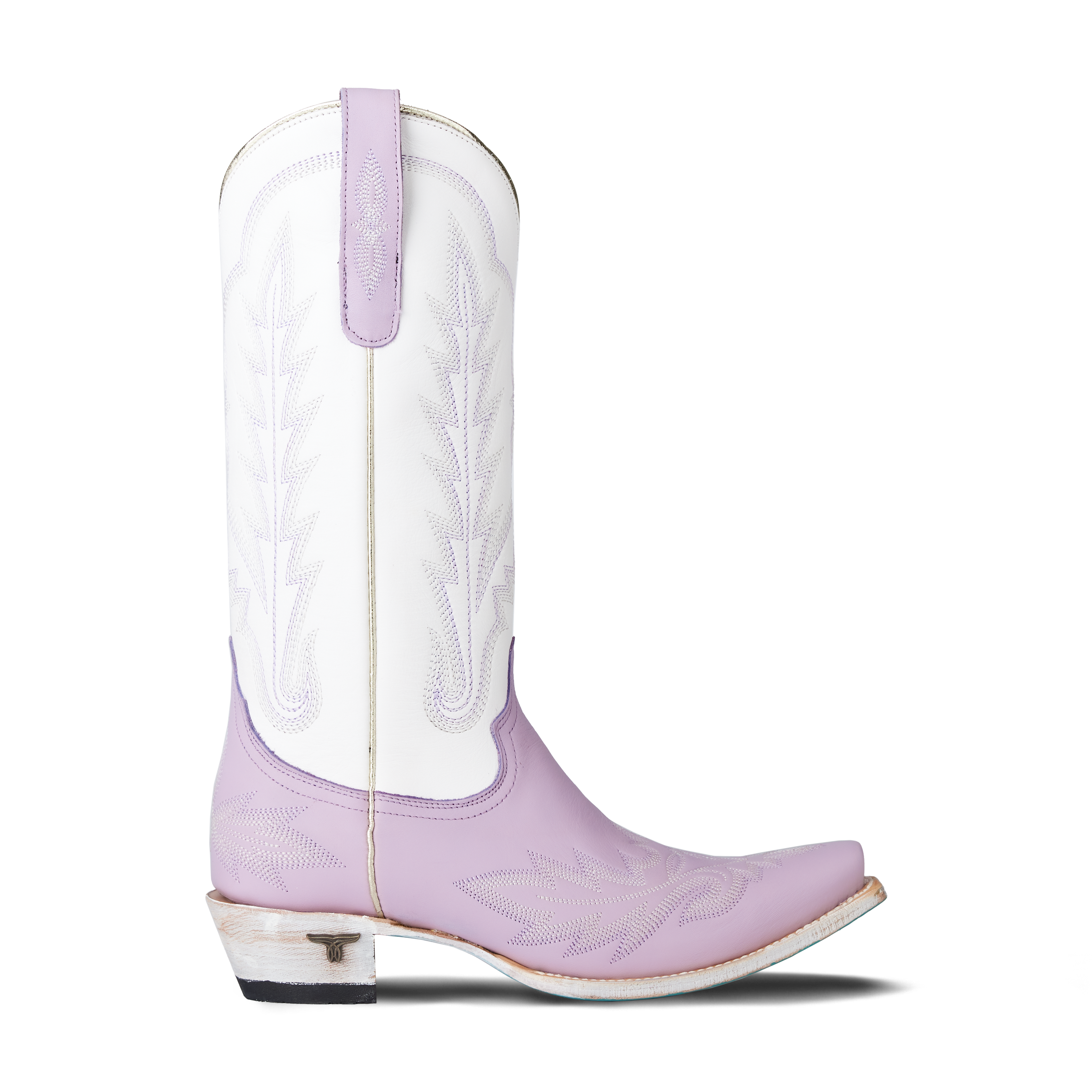 Lexington Boot - Lovely Lavender/Matte White Ladies Boot Western Fashion by Lane