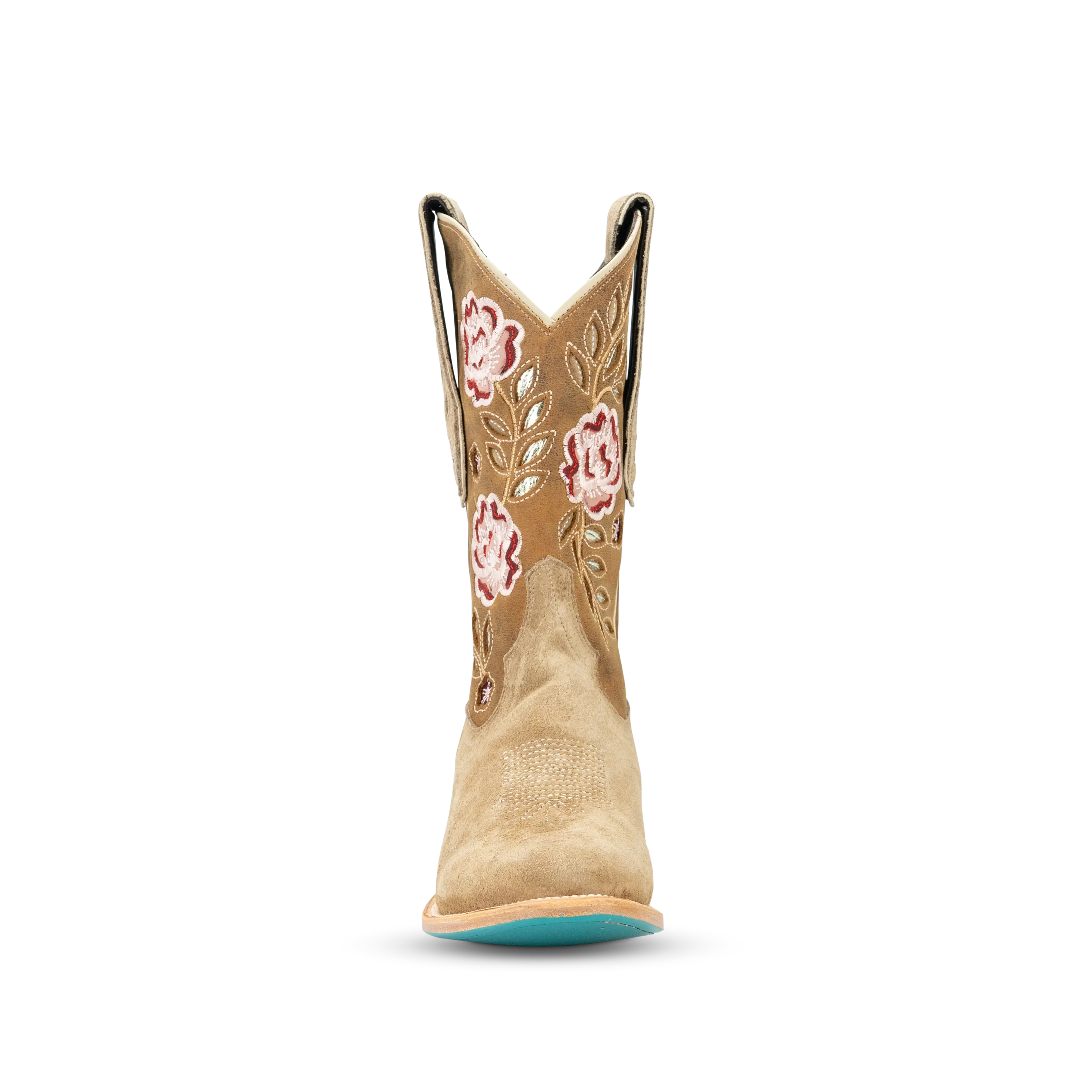 Kenzie Midi - Latte Suede Ladies Boot Western Fashion by Lane