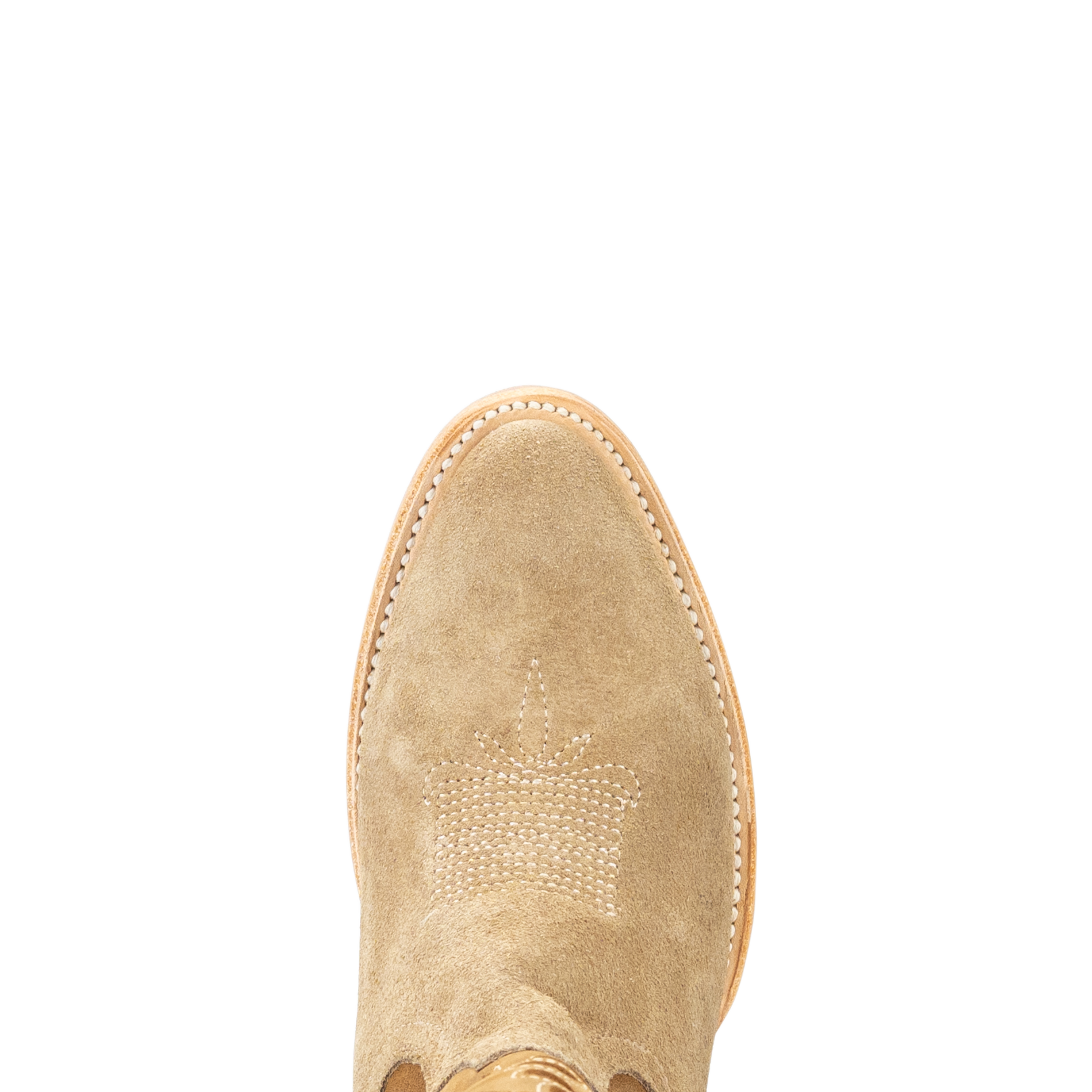 Kenzie Midi - Latte Suede Ladies Boot Western Fashion by Lane