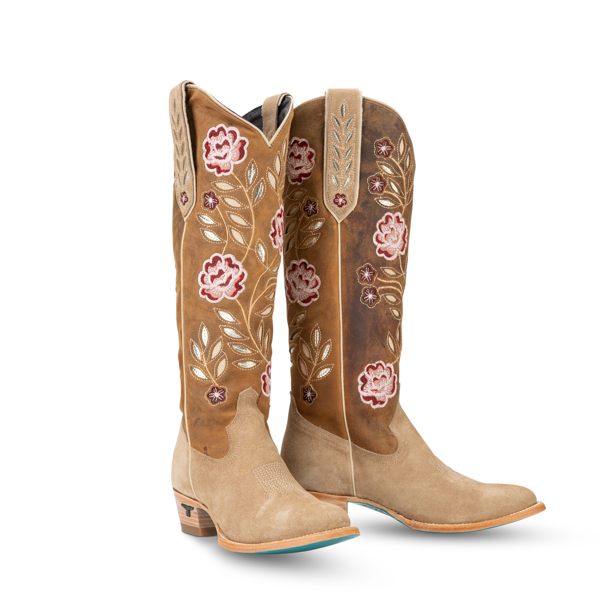 Kenzie Boot - Latte Suede/Burnt Caramel