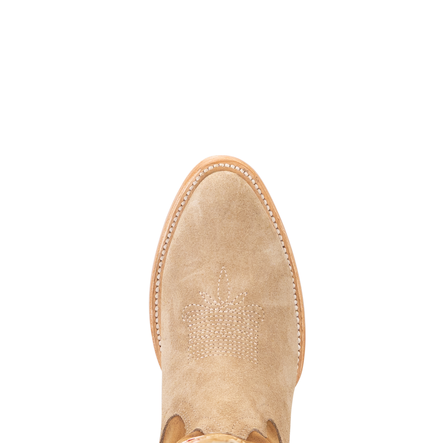 Kenzie Boot - Latte Suede/Burnt Caramel Ladies Boot Western Fashion by Lane