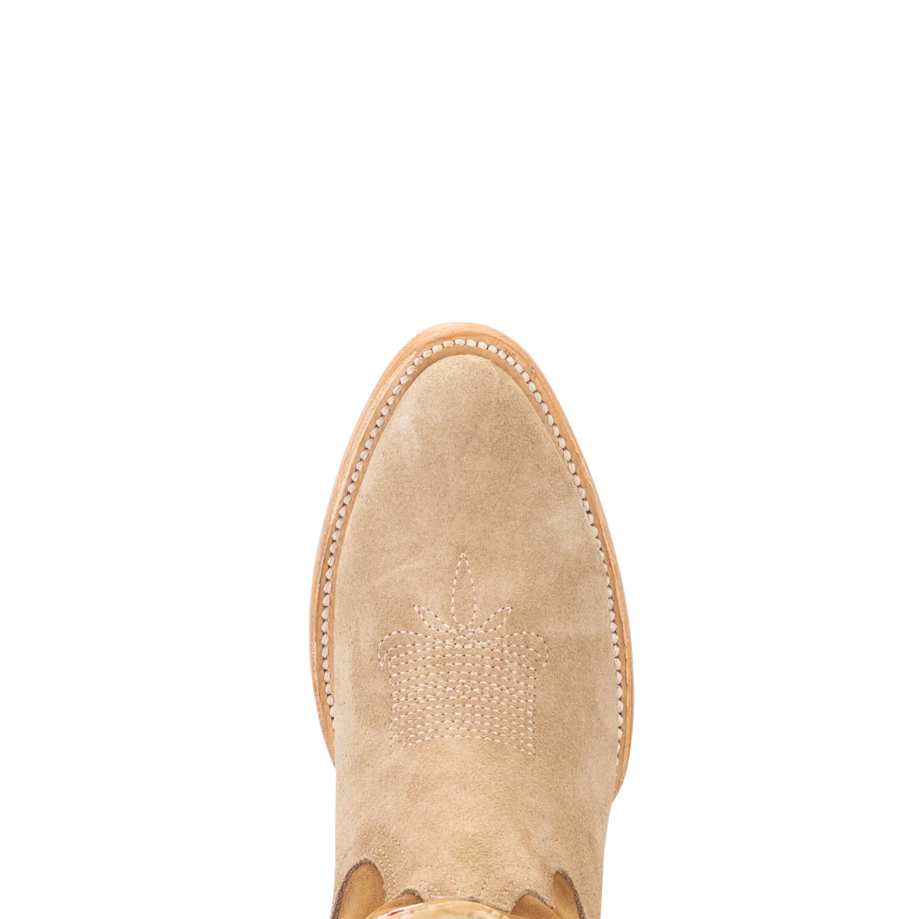 Kenzie Boot - Latte Suede/Burnt Caramel Ladies Boot Western Fashion by Lane