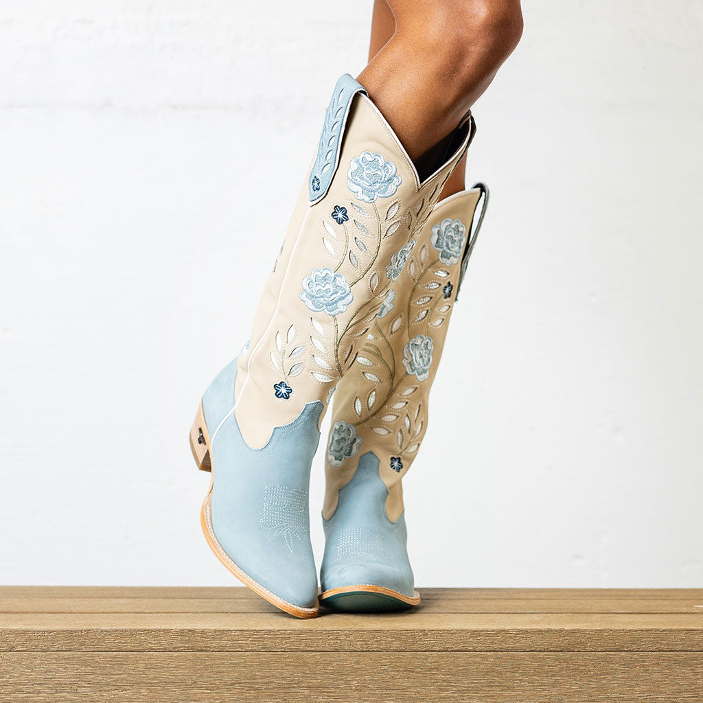 Kenzie Boot - Blueberry Buttermilk Ladies Boot Western Fashion by Lane